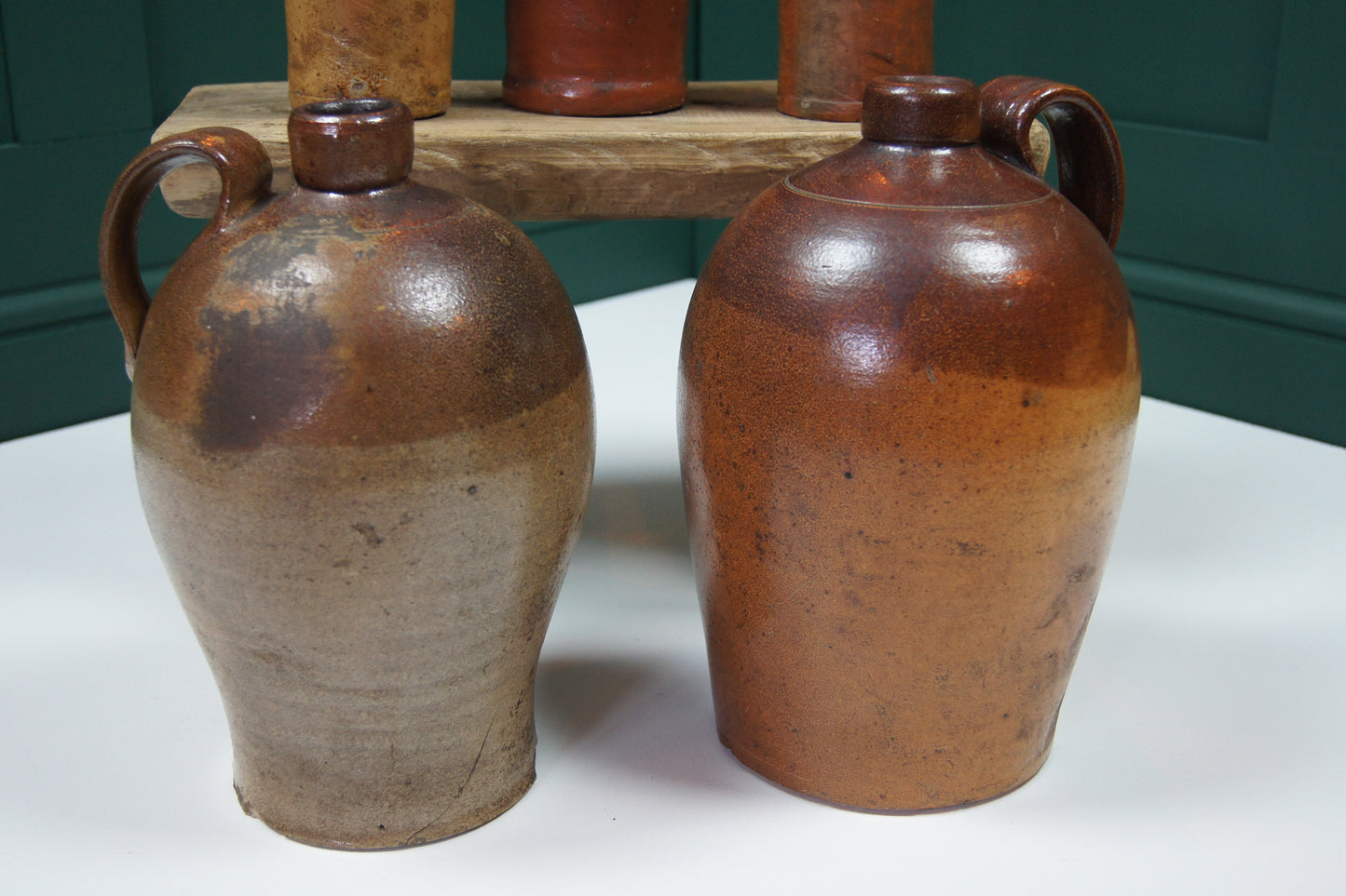 English Stoneware Flagon - Large