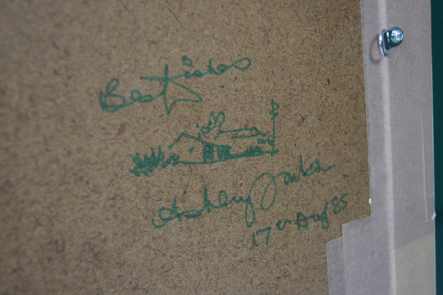 Signed Ashley Jackson Framed Print - Upper Knowles Farm, Bradshaw Moor