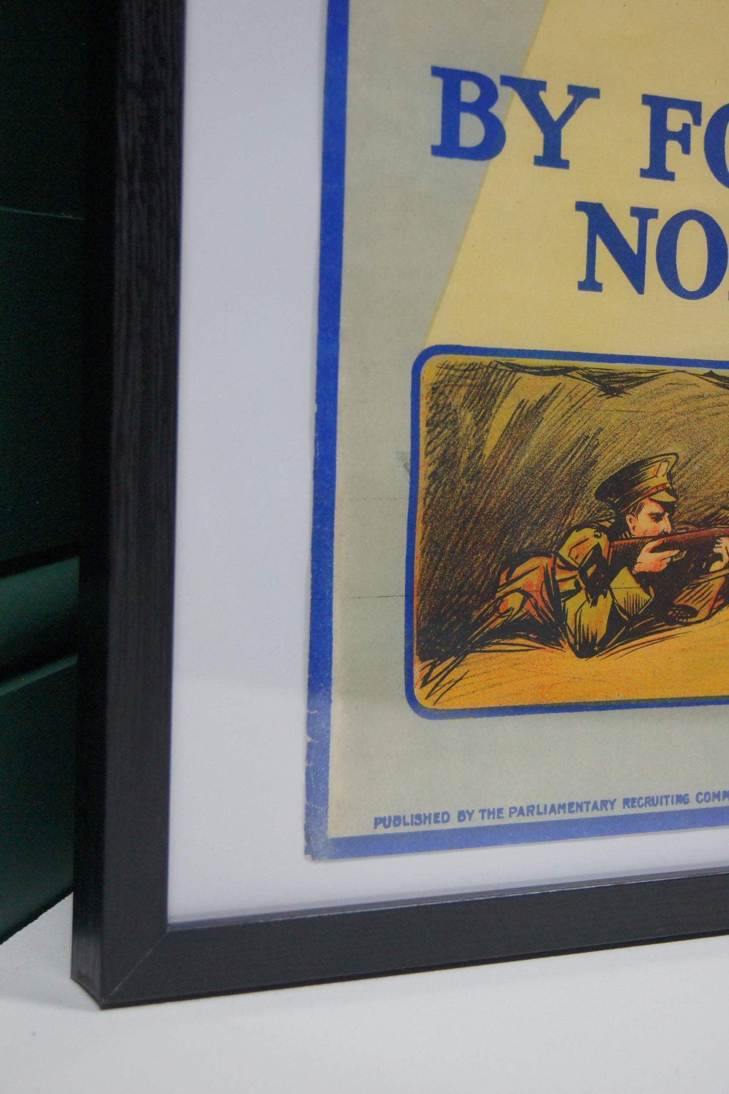 Original WW1 Recruitment Poster - Single Men Show Your Appreciation