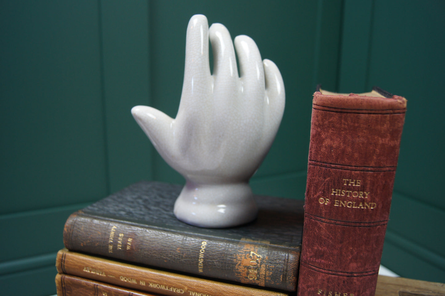 Small Ceramic Palmistry Hand Ornament