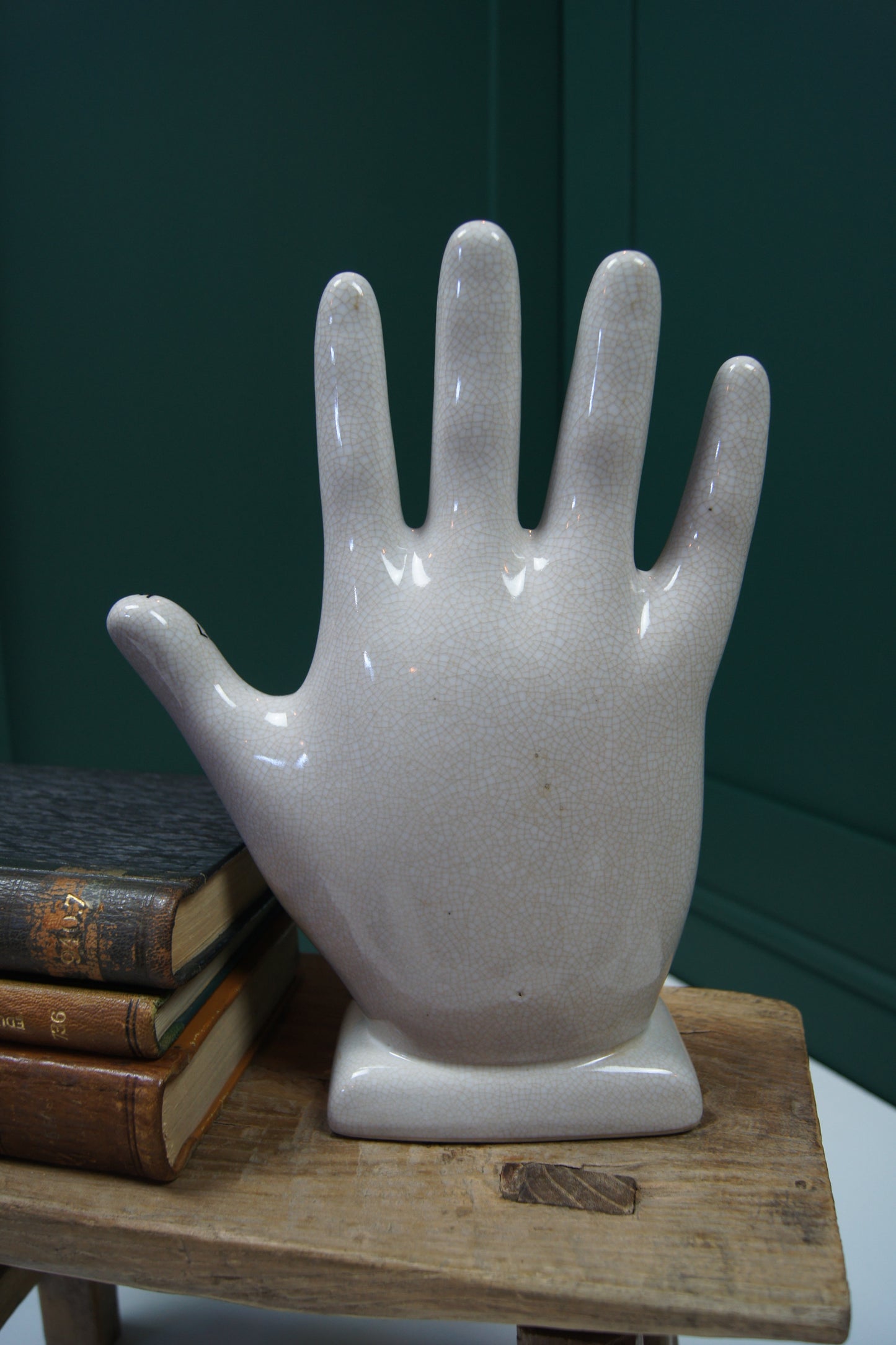 Large Ceramic Palmistry Hand Ornament