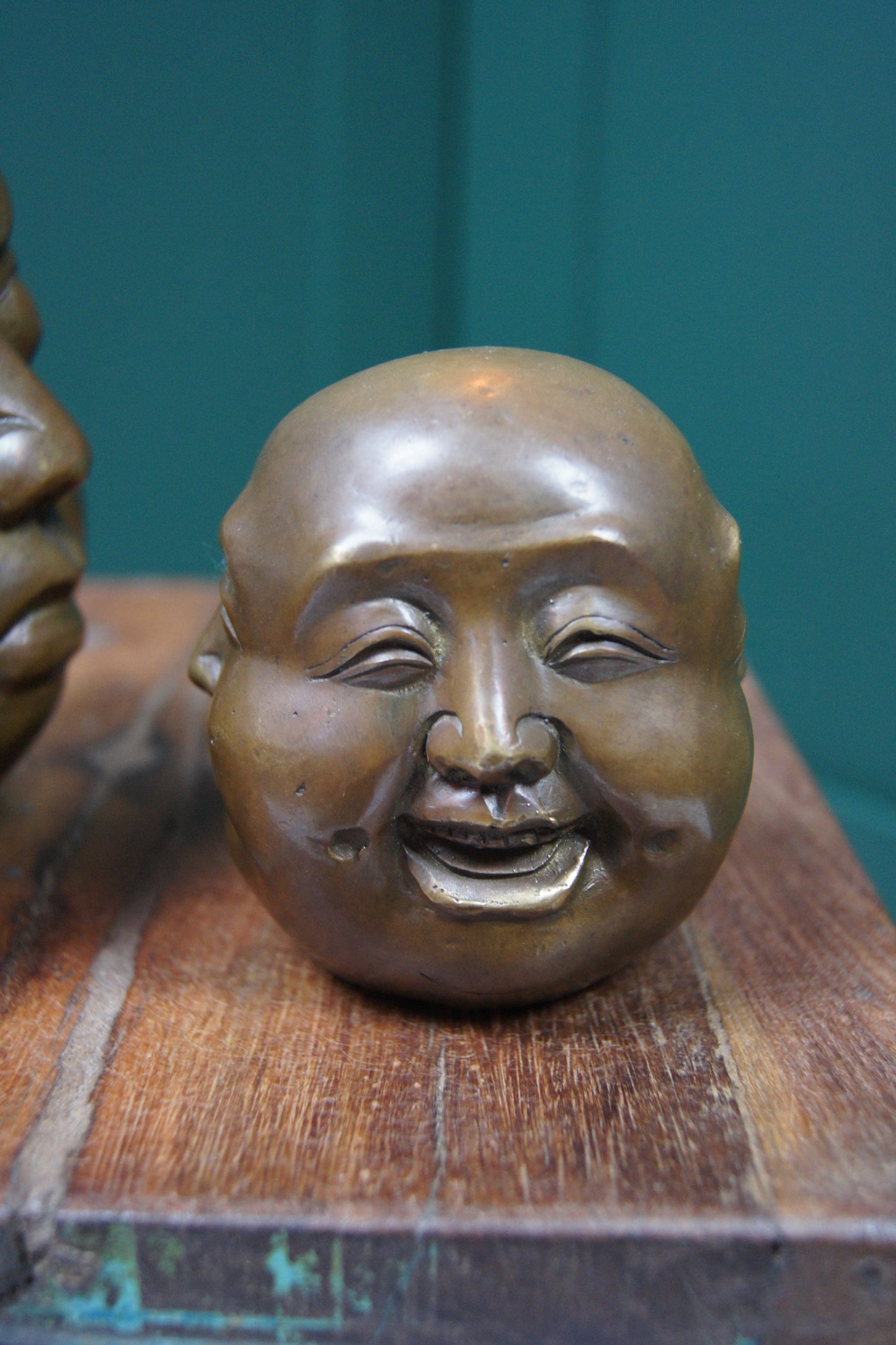 Oriental Bronze Four Faced Buddhas