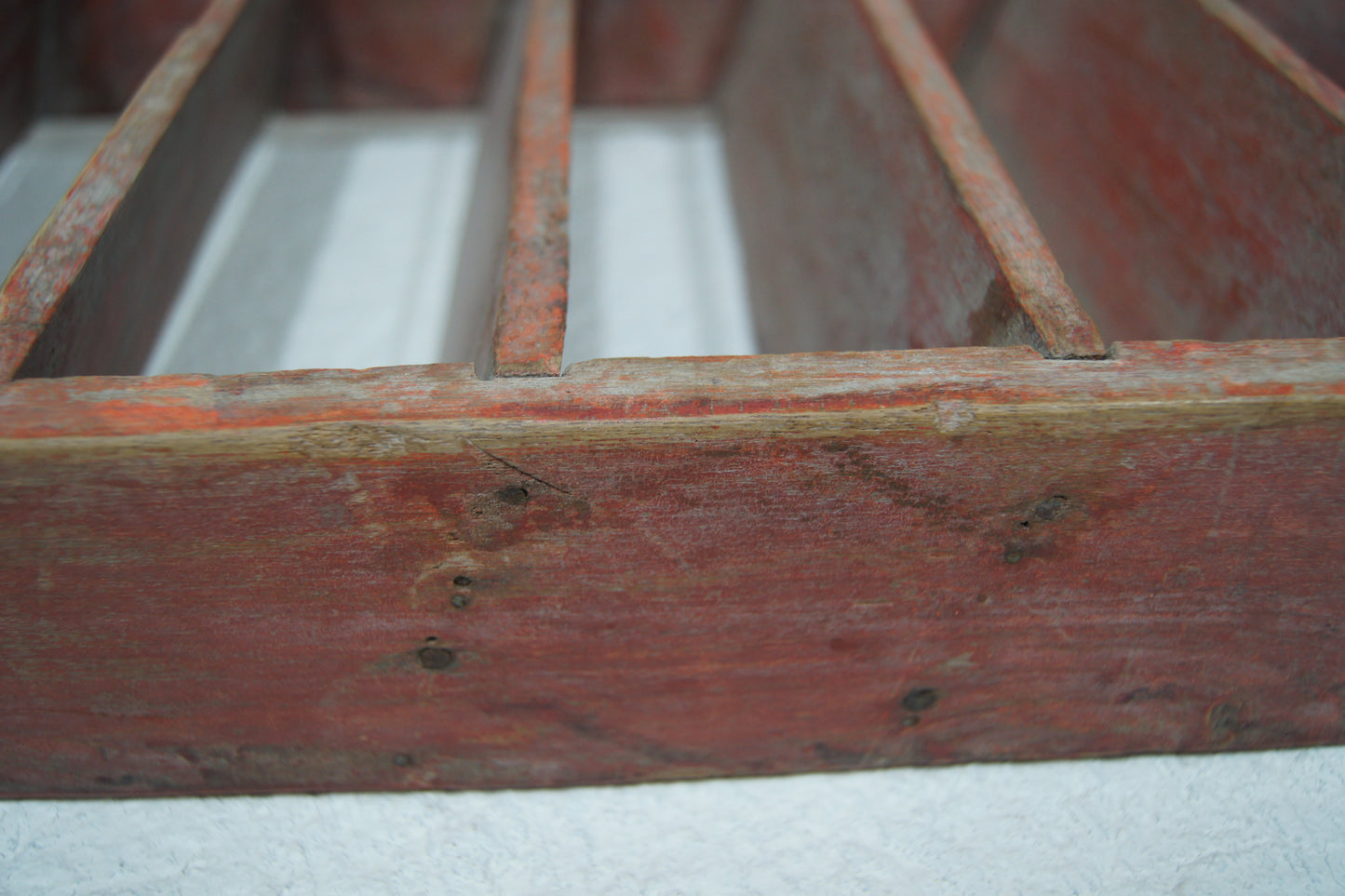 Small Decorative Red Ladders
