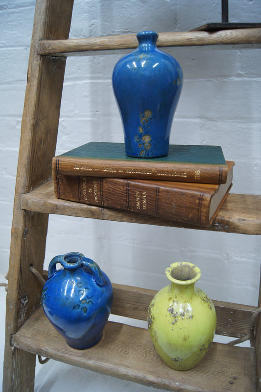 Vintage Greenish Yellow Bud Vase
