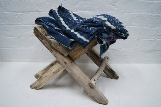Rustic Wooden Working Stool