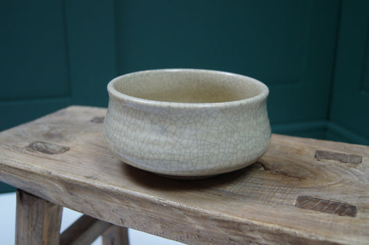 Crackle Glazed Pottery - Small Bowl