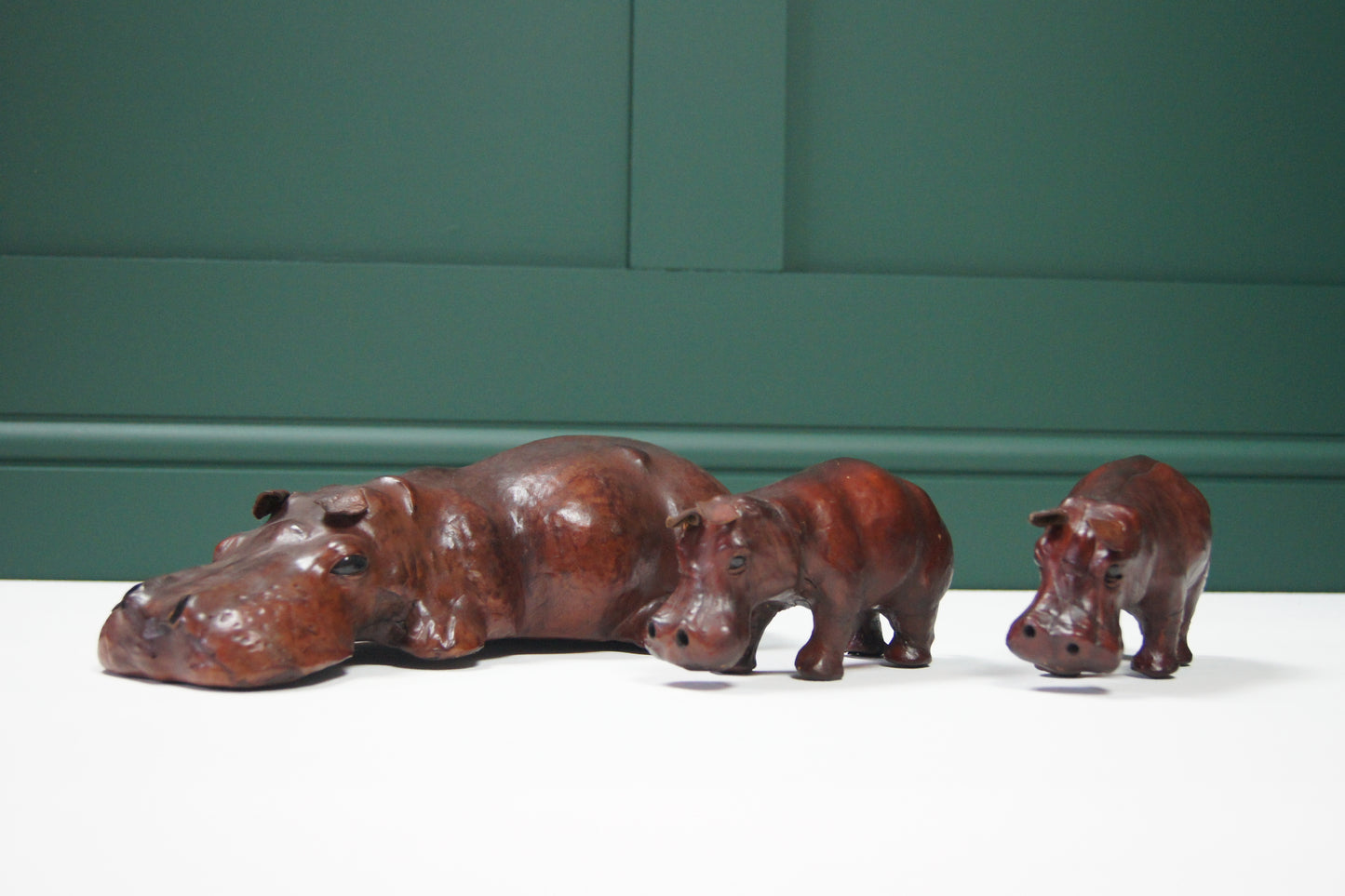 Small Liberty Style Leather Hippopotamus