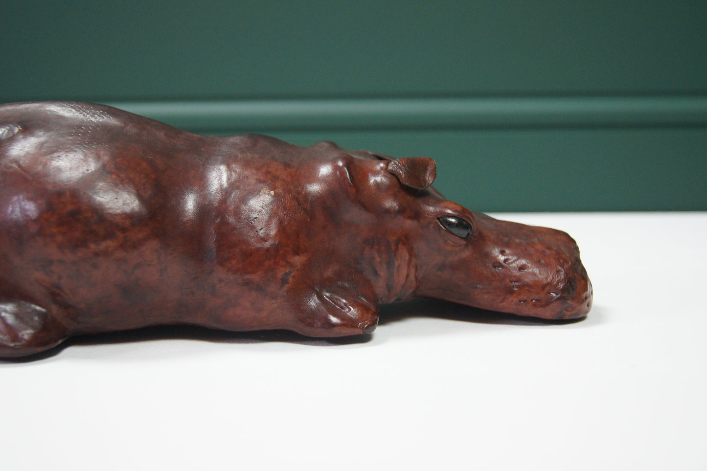 Large Liberty Style Leather Hippopotamus