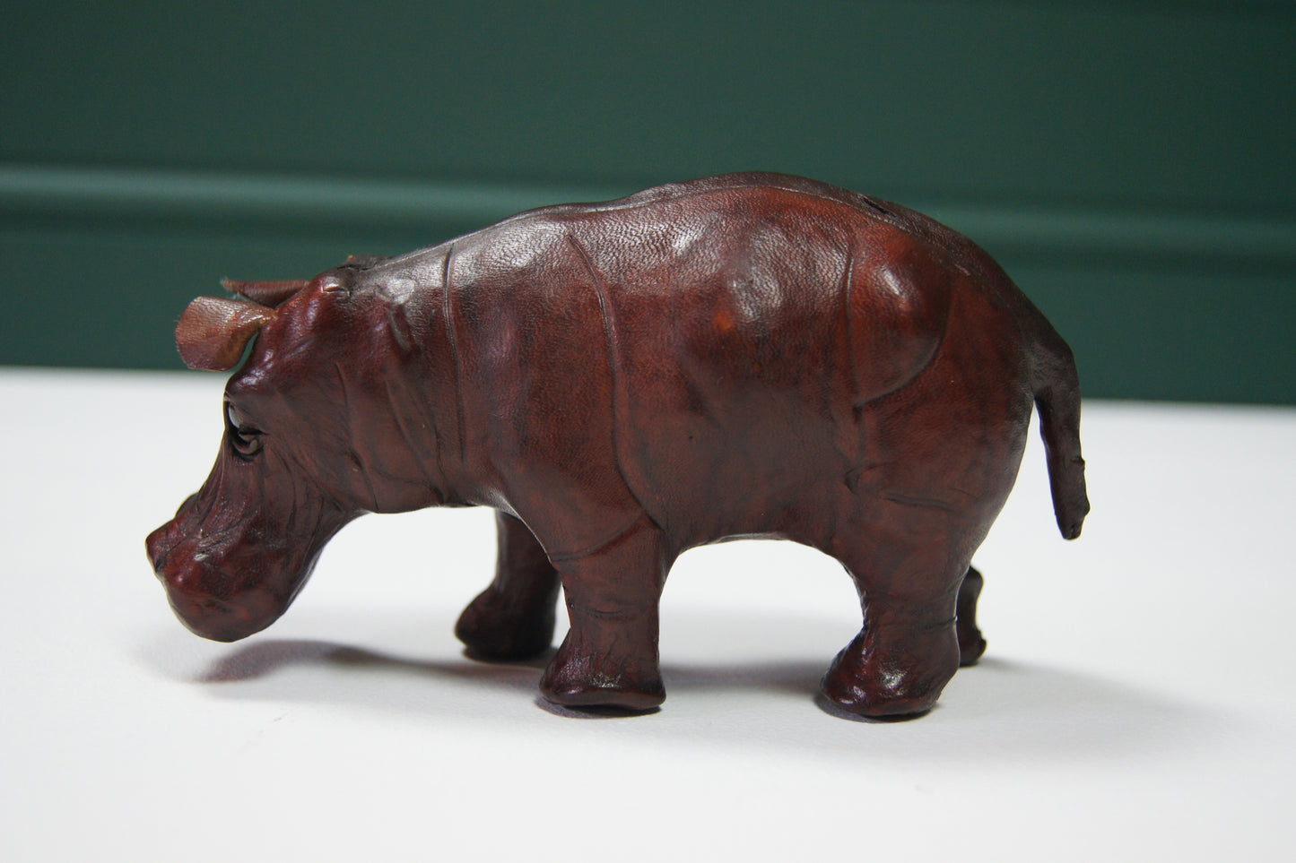 Small Liberty Style Leather Hippopotamus