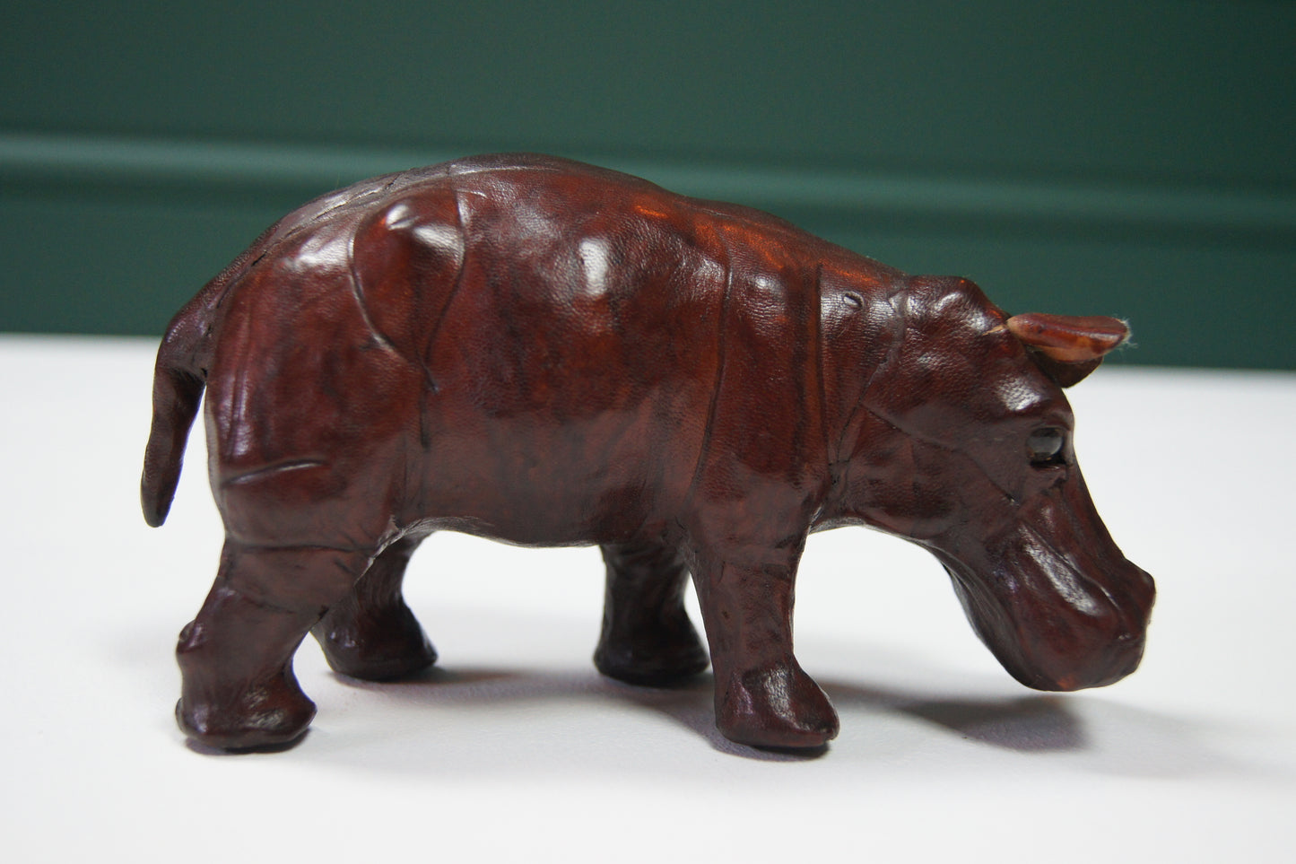 Small Liberty Style Leather Hippopotamus