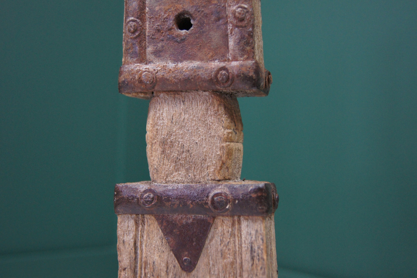 A Pair of Decorative Wooden Sculptures