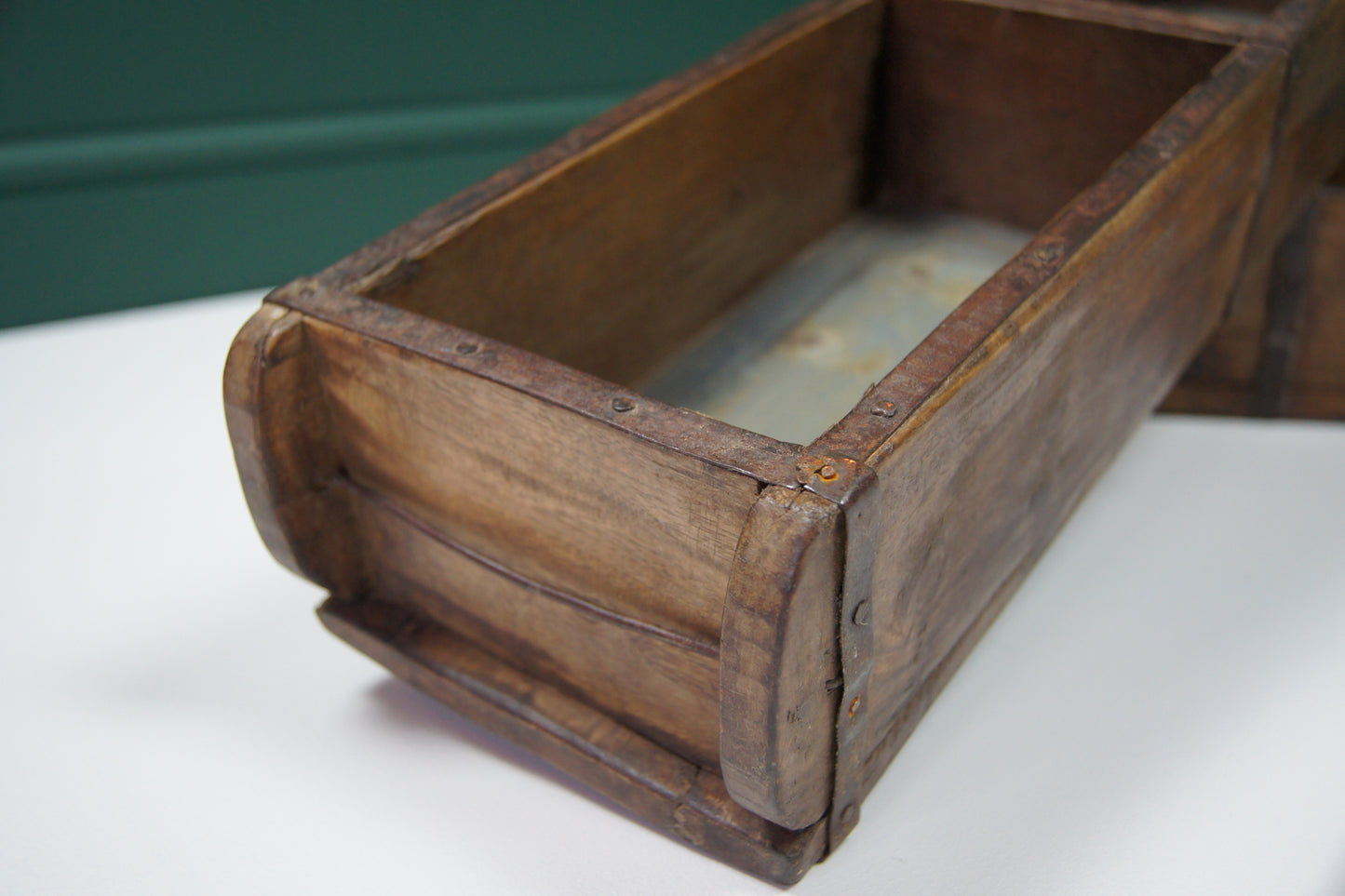 Vintage Double Wooden Brick Molds