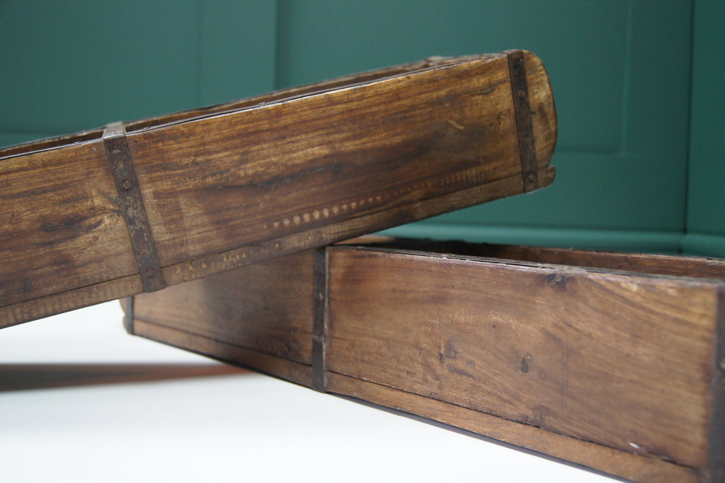 Vintage Double Wooden Brick Molds