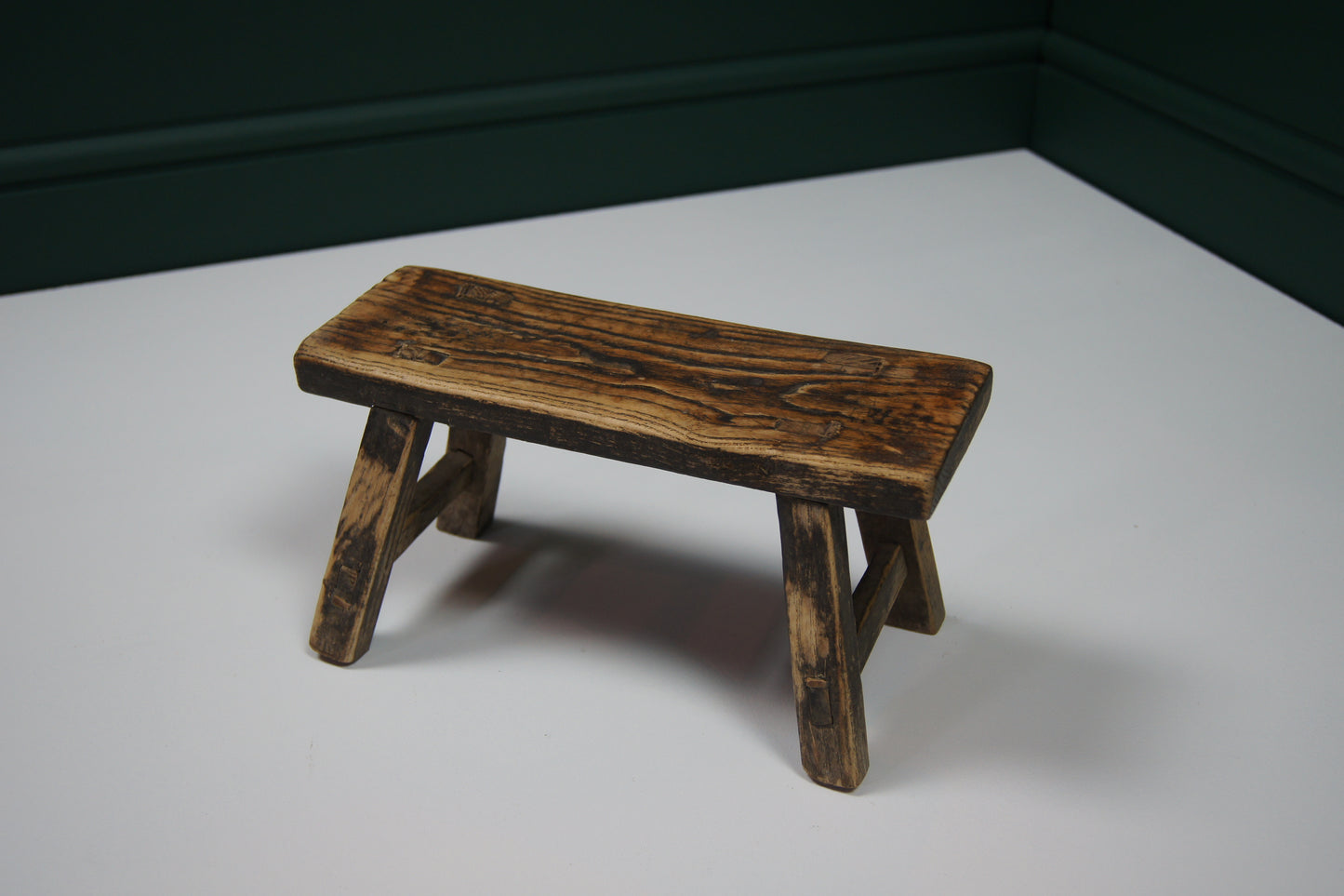 Mini Vintage Wooden Stool