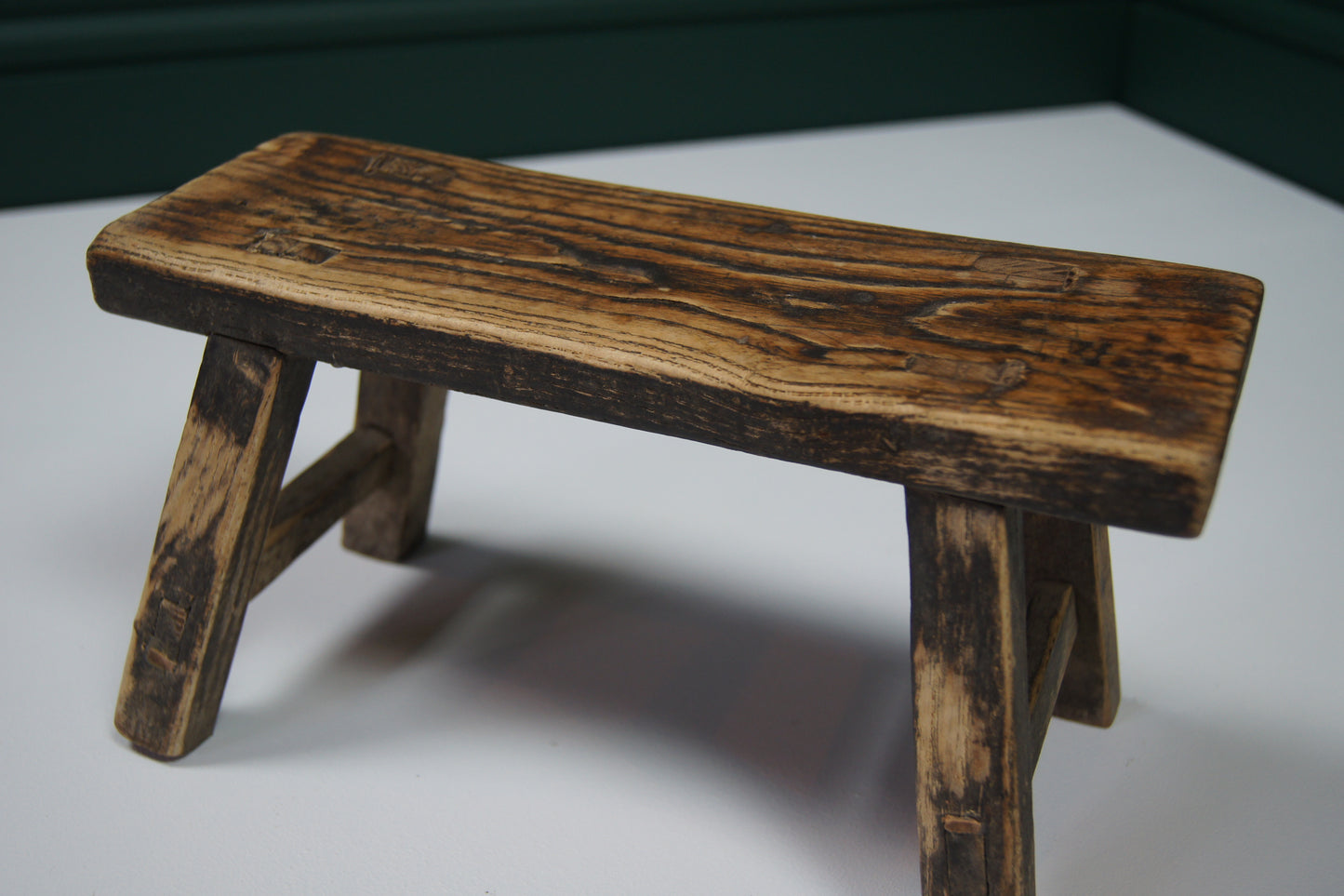 Mini Vintage Wooden Stool