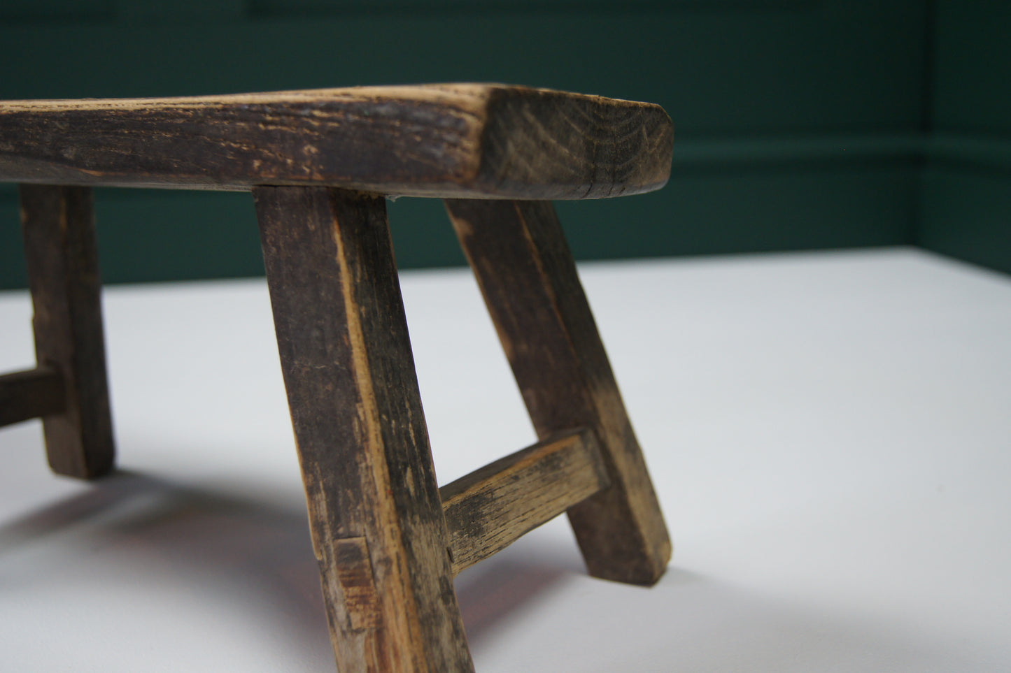 Mini Vintage Wooden Stool