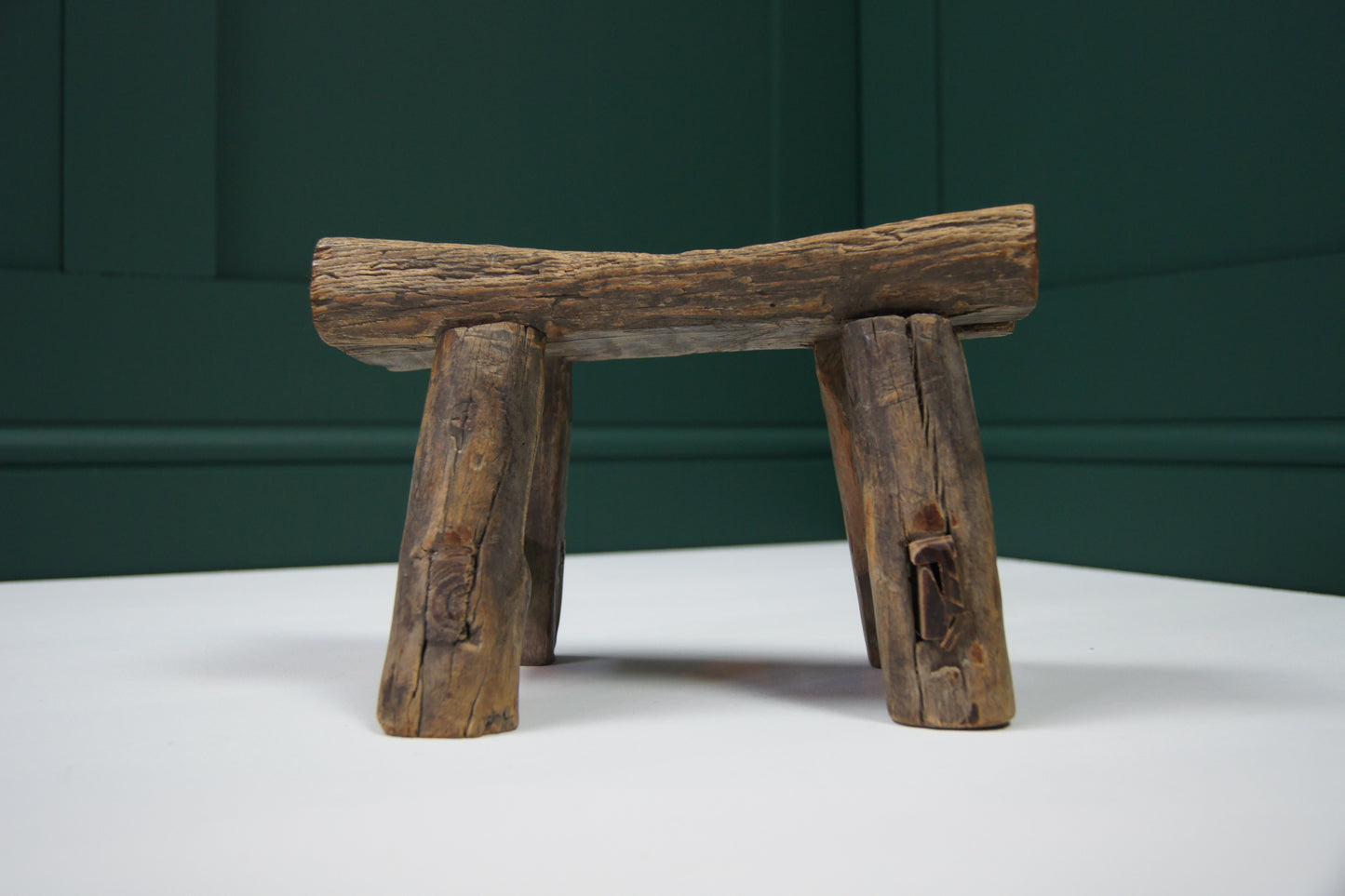 Rustic Antique Mini Stool