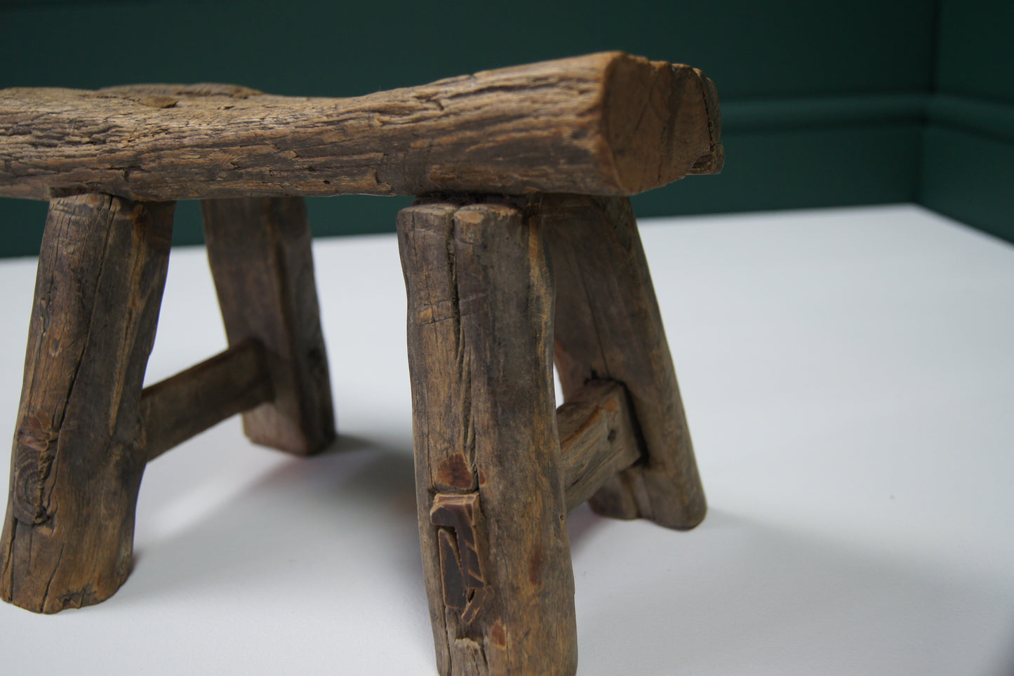 Rustic Antique Mini Stool