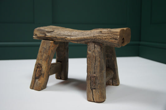 Rustic Antique Mini Stool