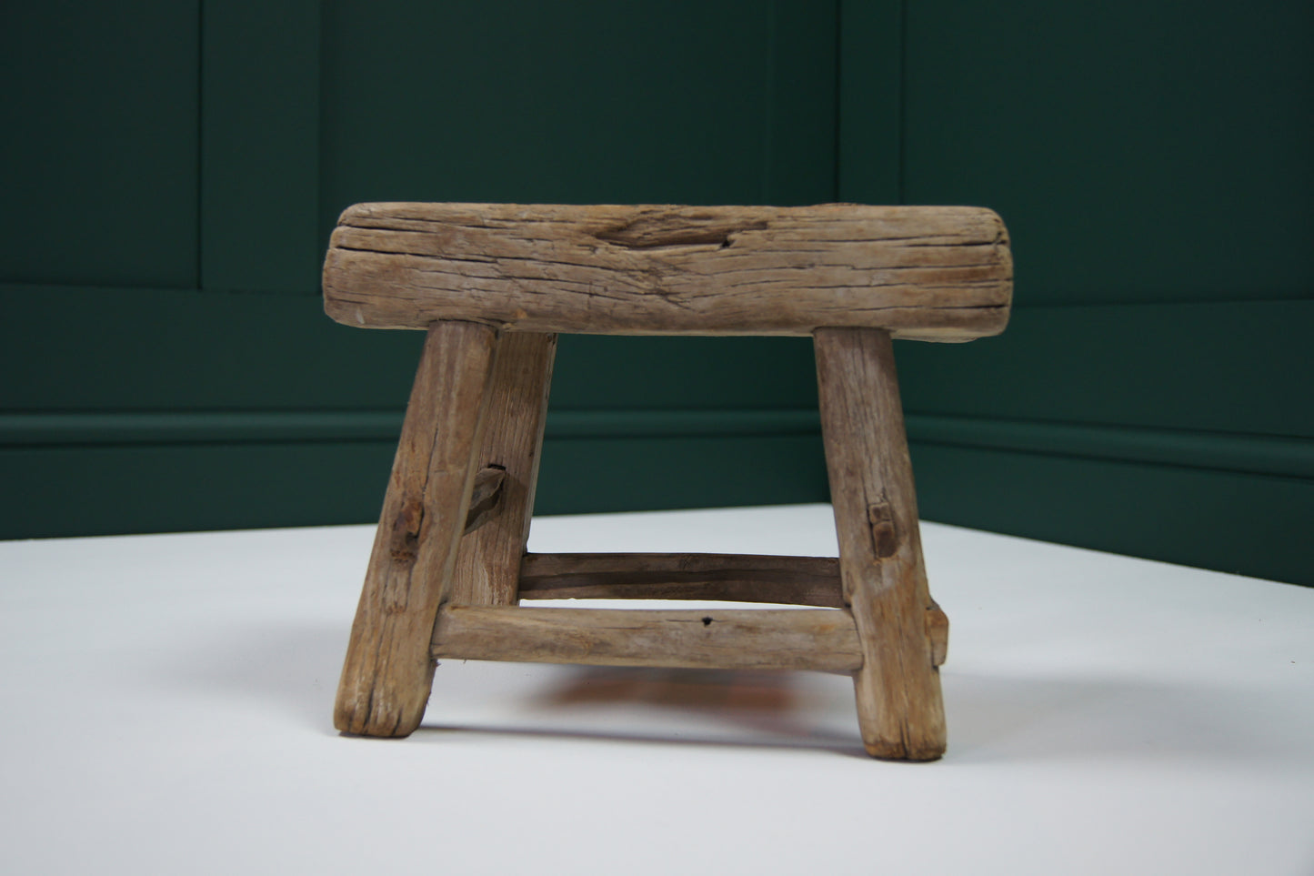 Small Rustic Wooden Stool