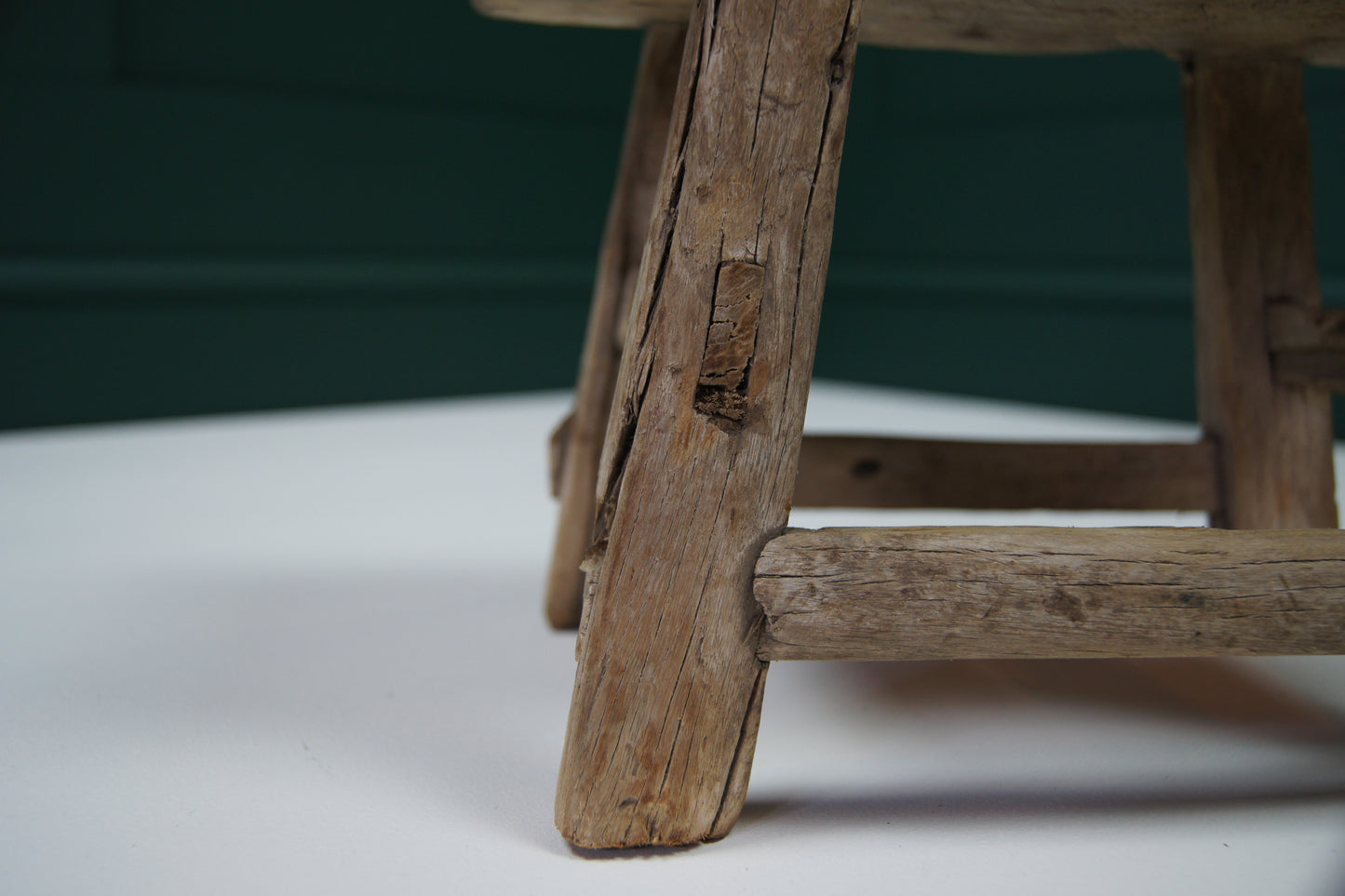 Small Rustic Wooden Stool