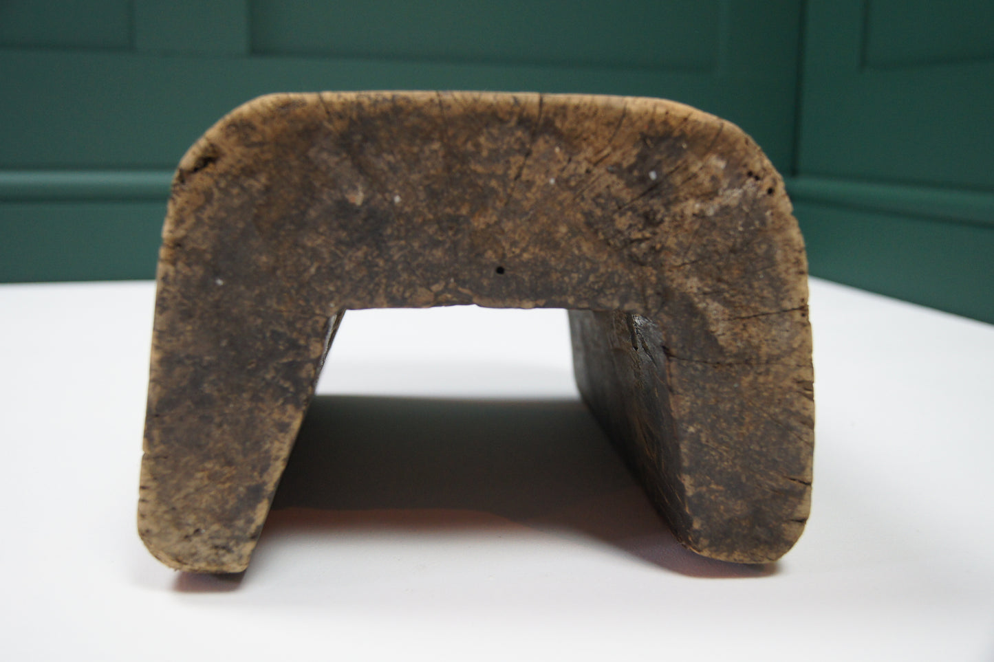 Quirky Curved Wooden Stool