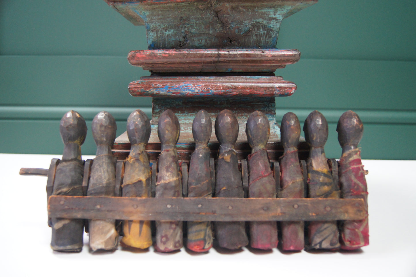 Antique Hand Carved Wooden Puppets