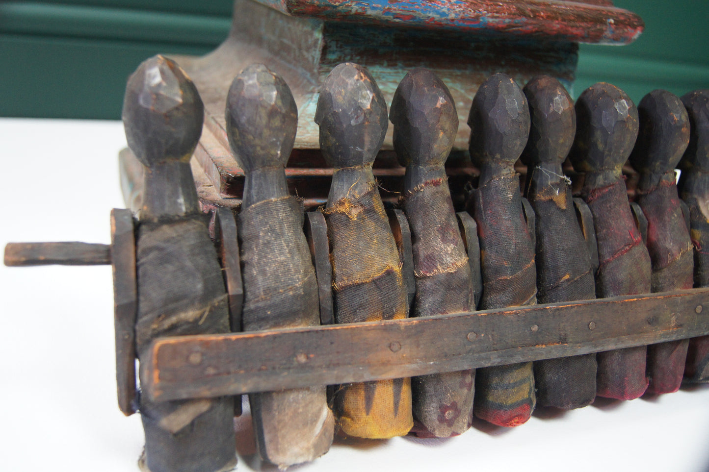 Antique Hand Carved Wooden Puppets