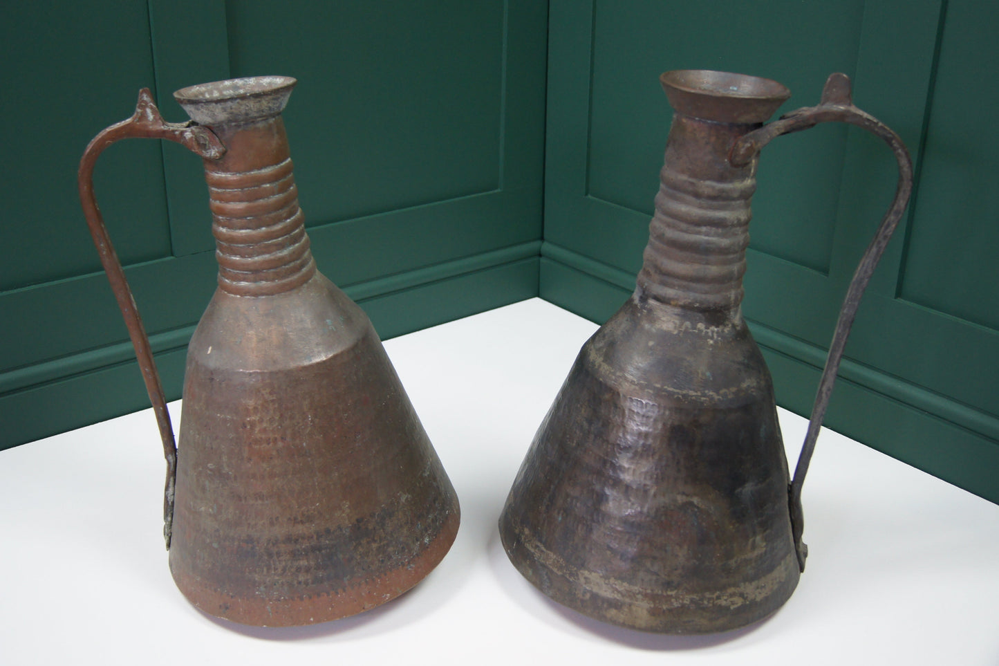 Large Antique Copper Water Ewer