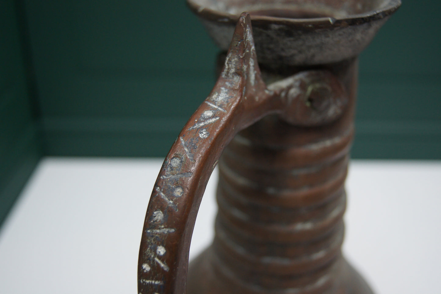 Large Antique Copper Water Ewer