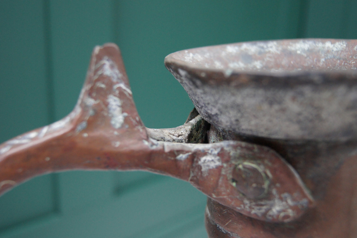 Large Antique Copper Water Ewer