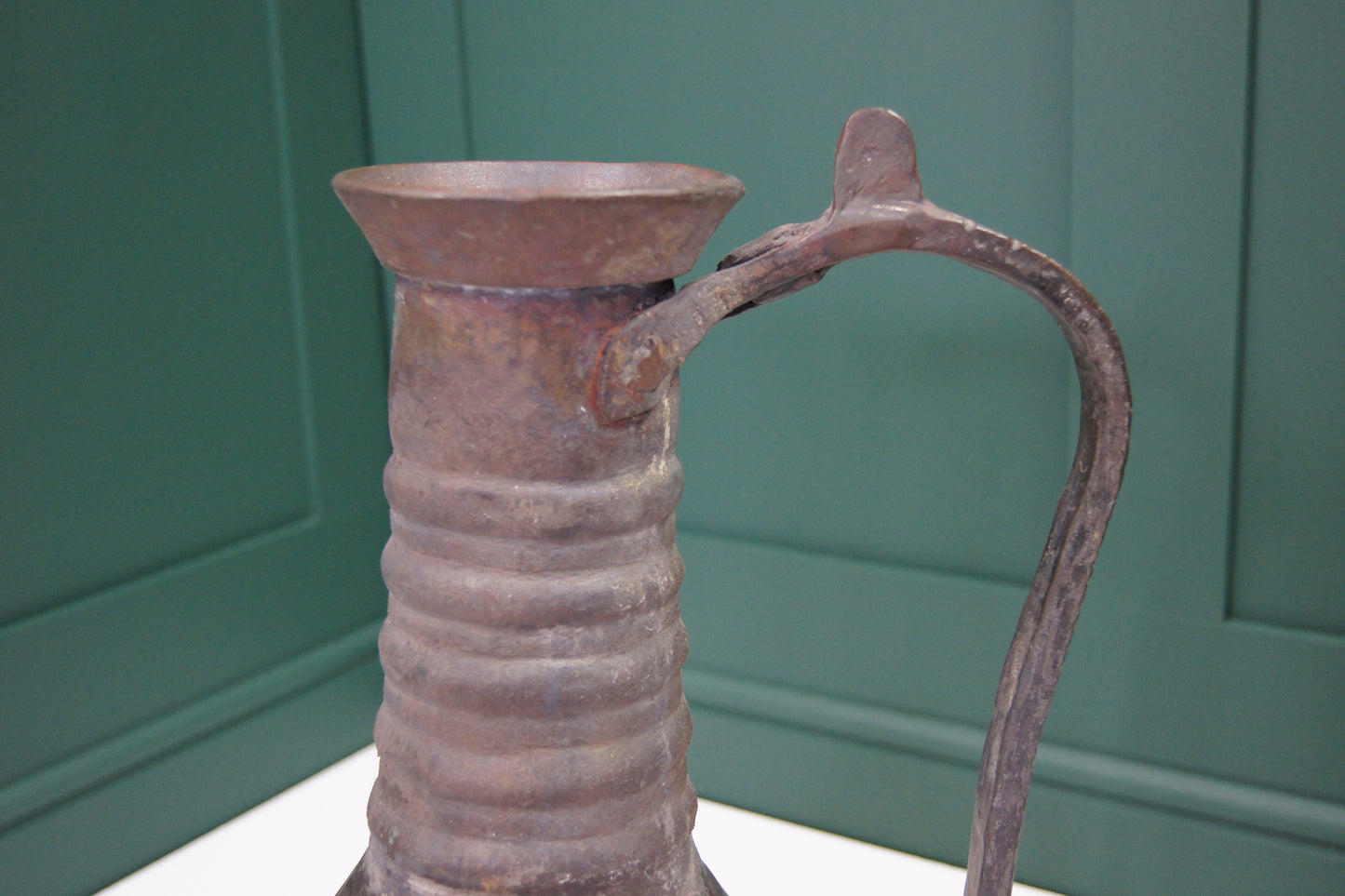 Large Antique Copper Water Ewer