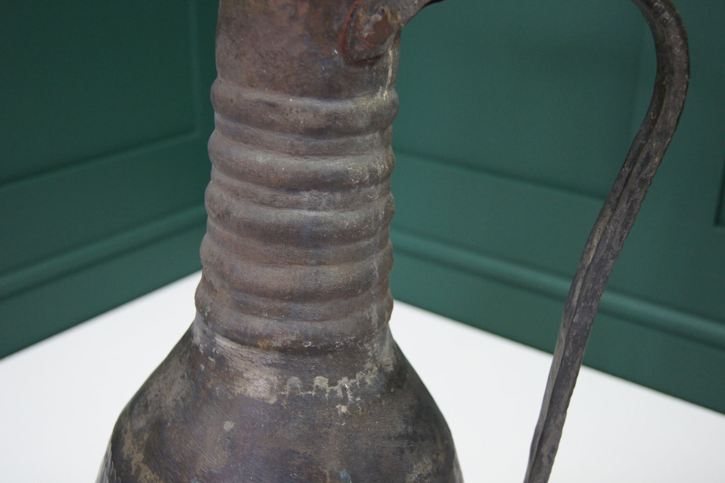 Large Antique Copper Water Ewer