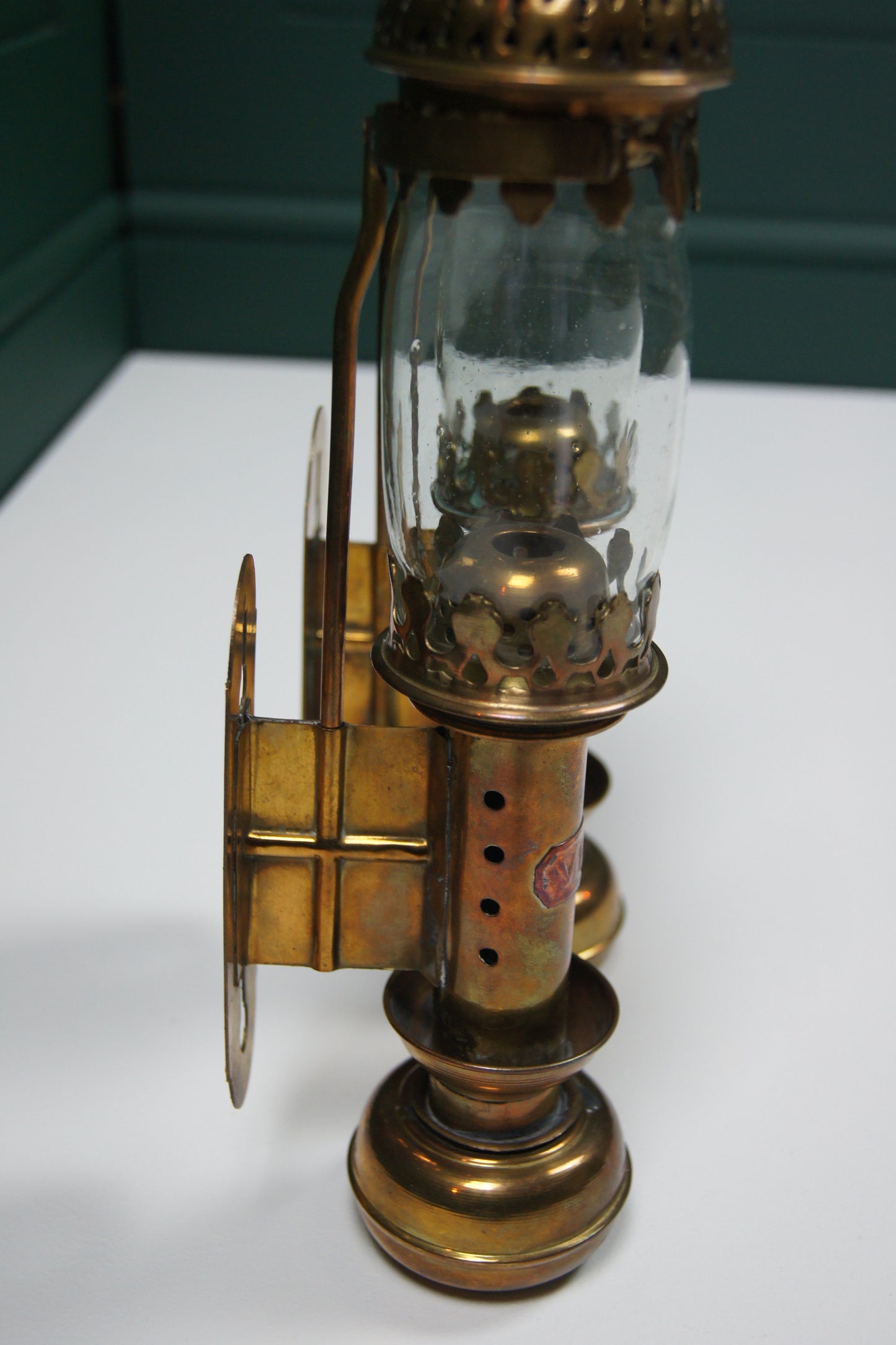 Pair of VDP Railway Brass Carriage Lamps