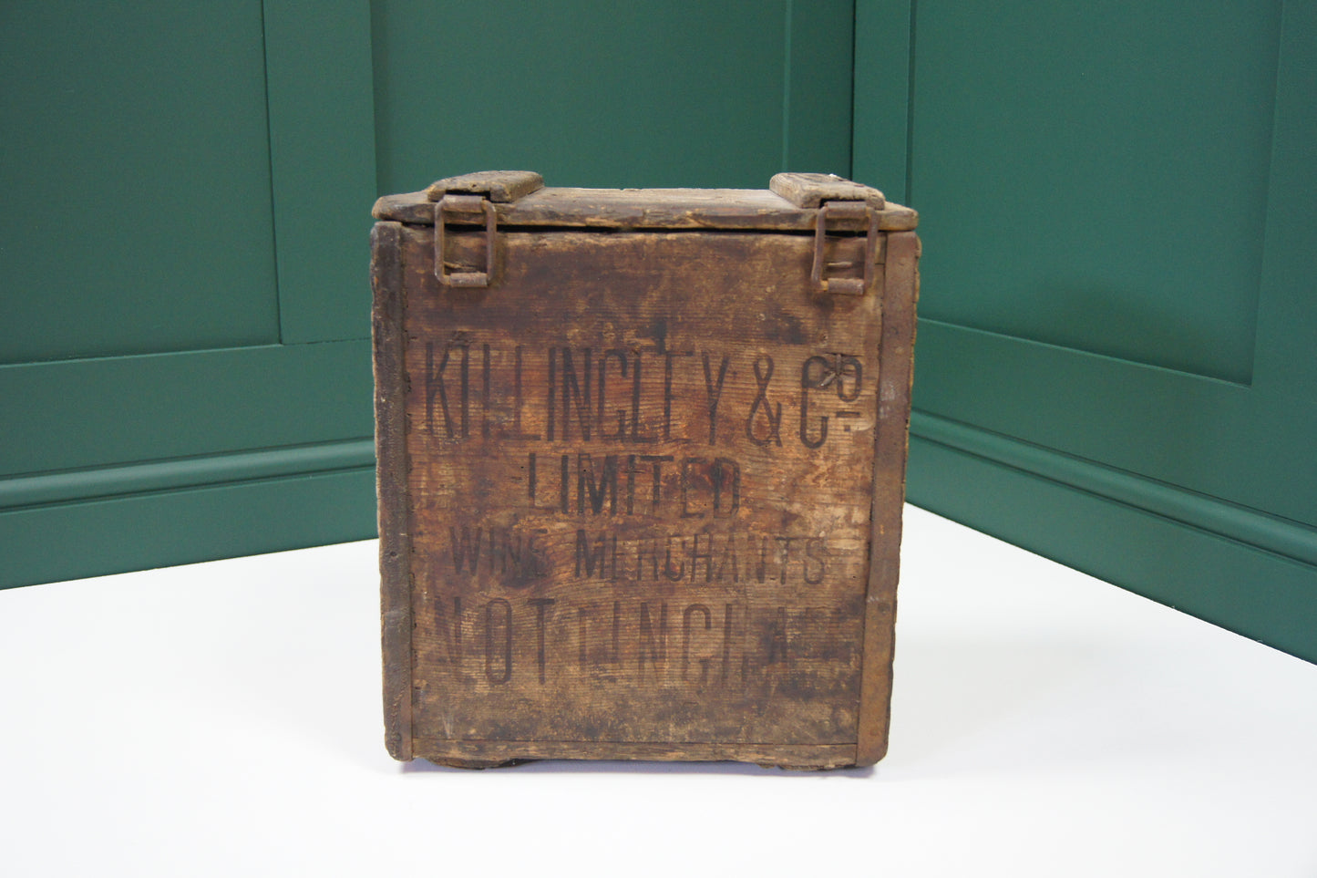 Vintage Pine Wine Crate