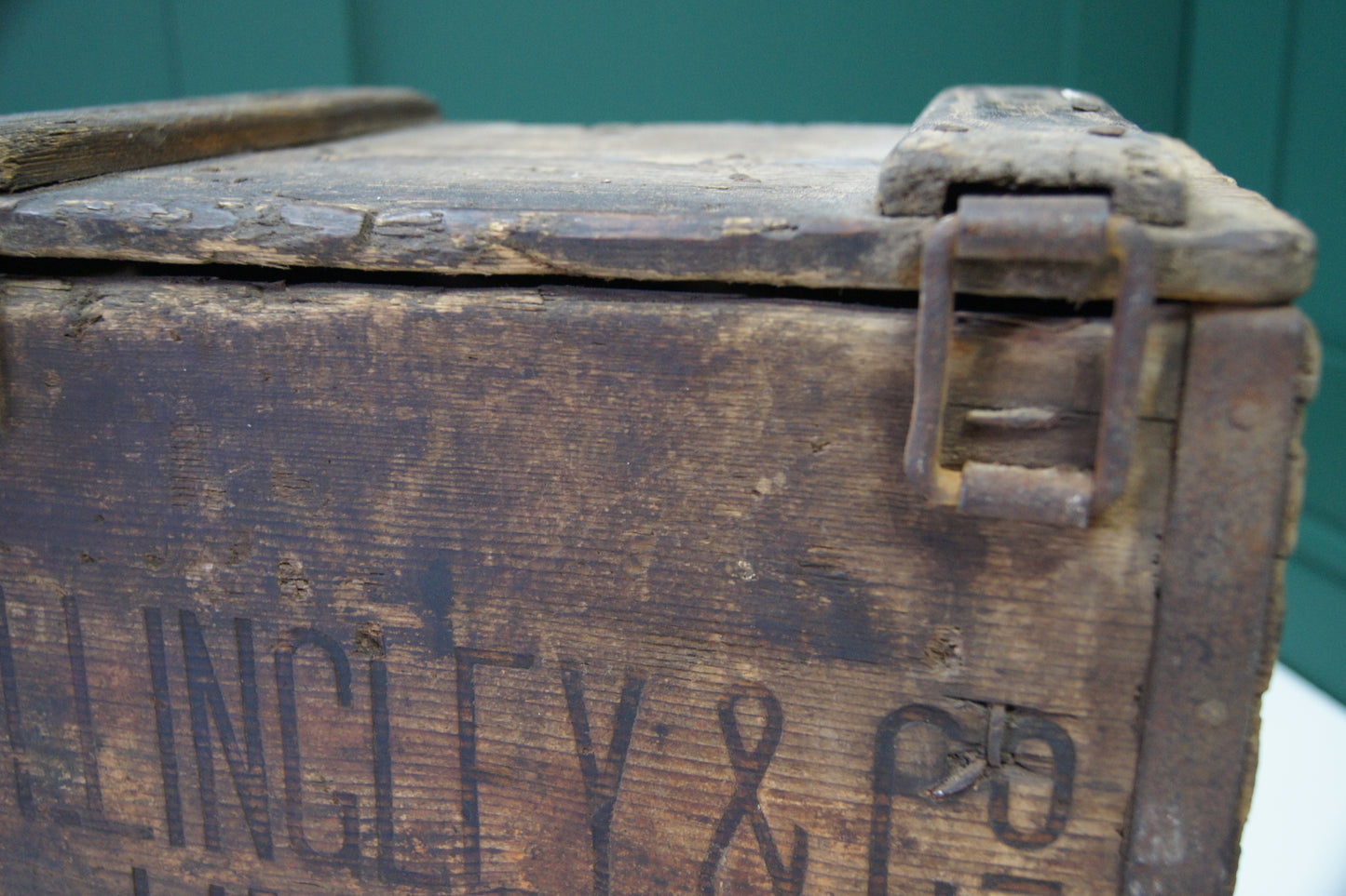 Vintage Pine Wine Crate