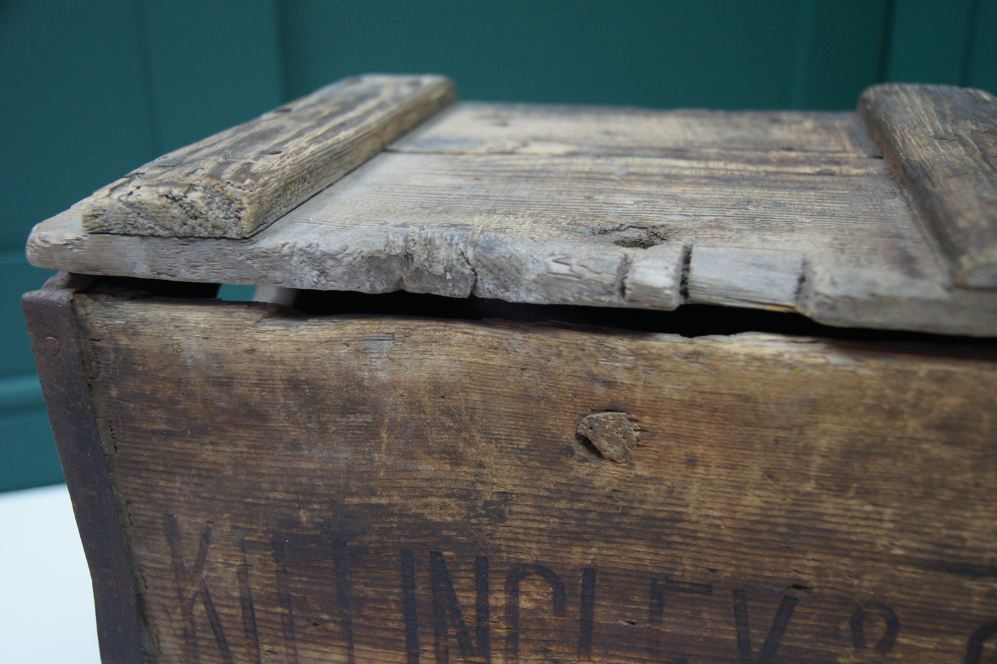 Vintage Pine Wine Crate