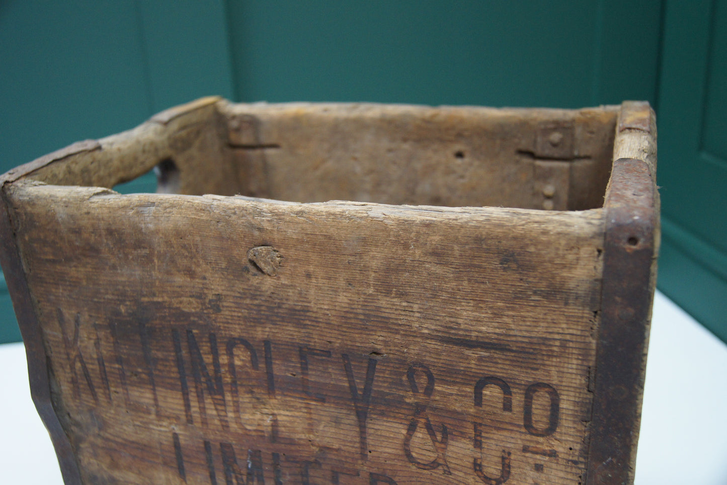 Vintage Pine Wine Crate
