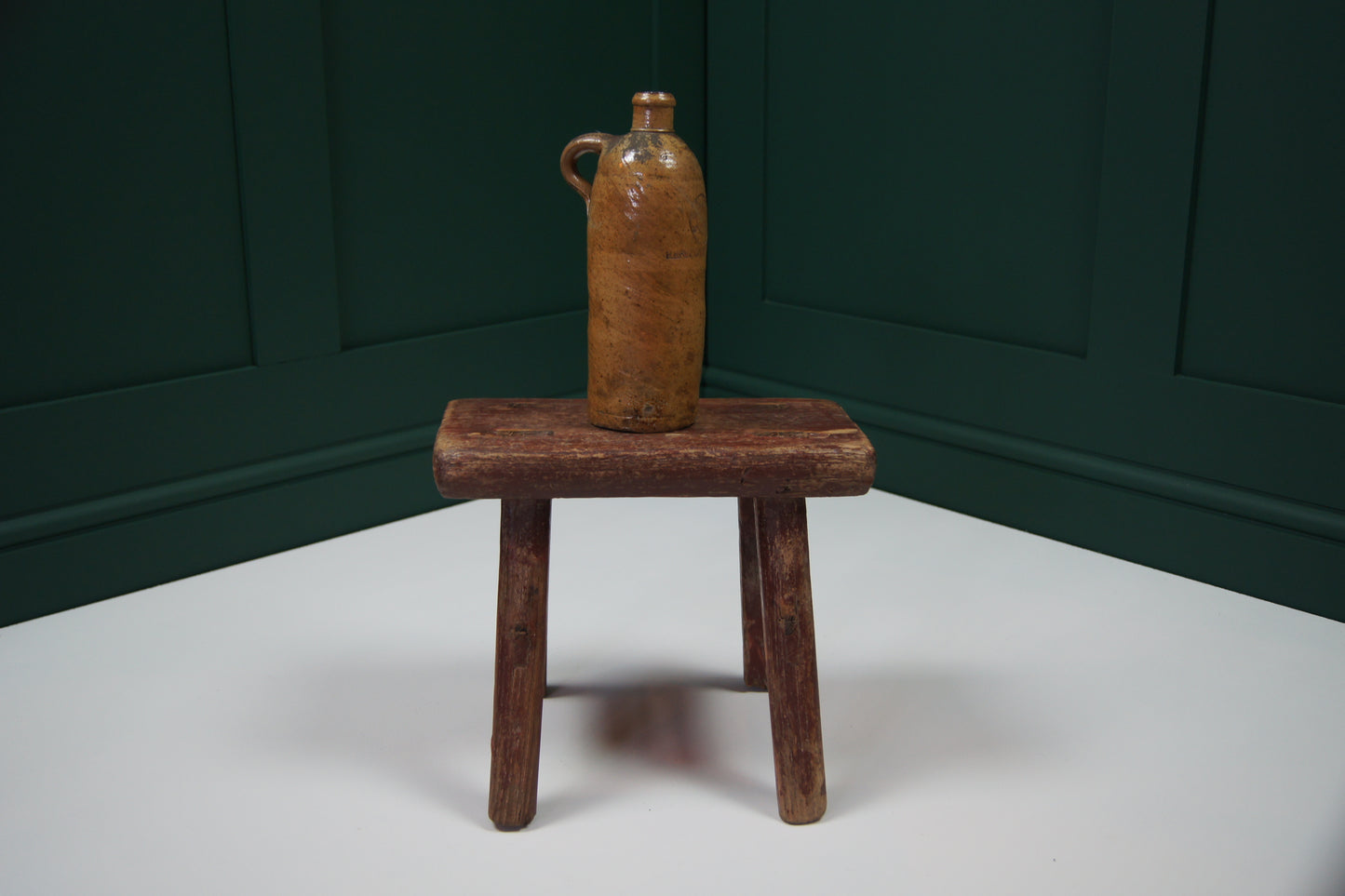 Antique German Stoneware Bottle - Medium