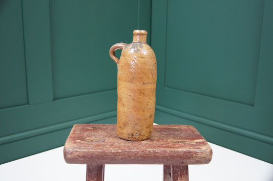 Antique German Stoneware Bottle - Medium
