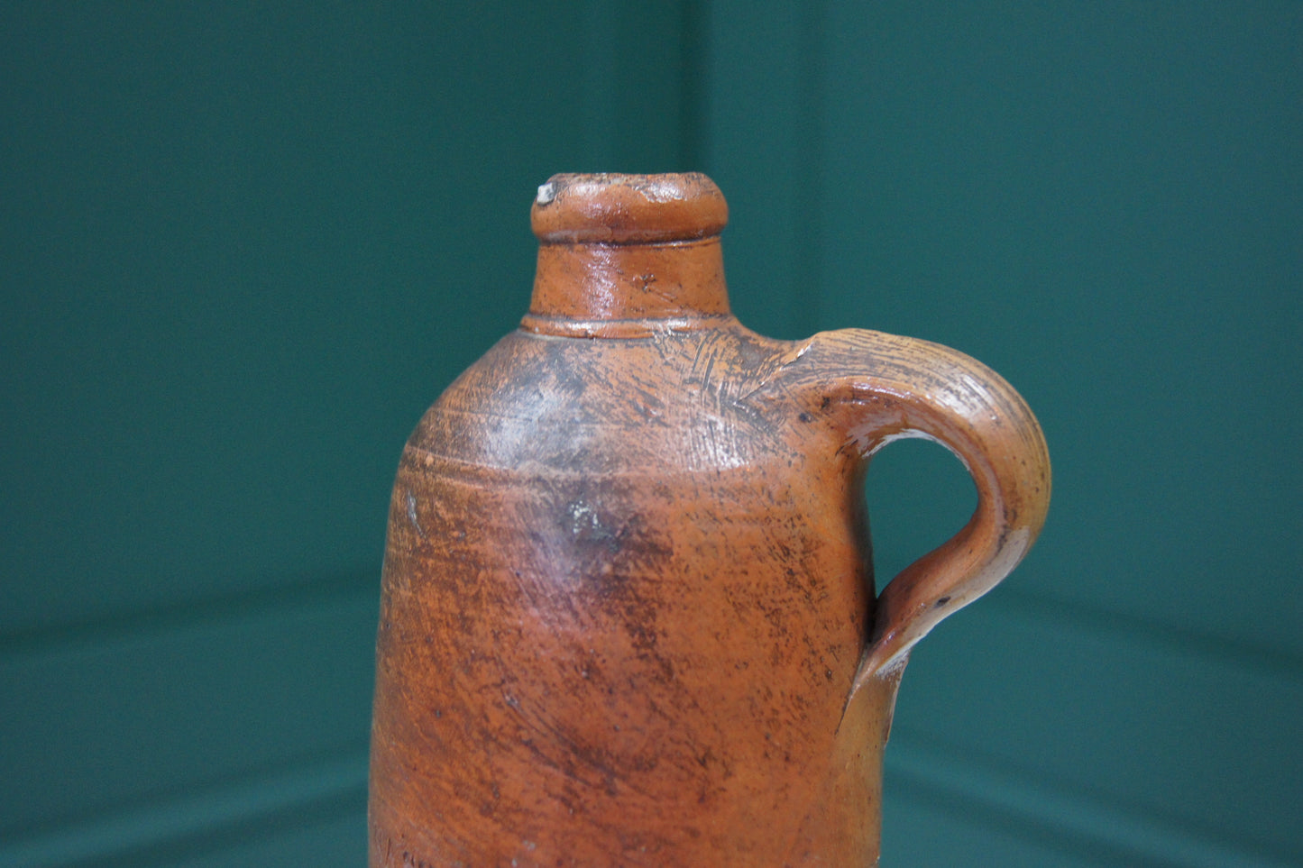 Antique German Stoneware Bottle - Medium