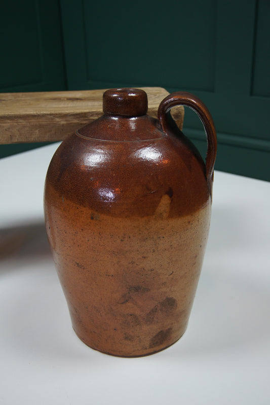 English Stoneware Flagon - Large