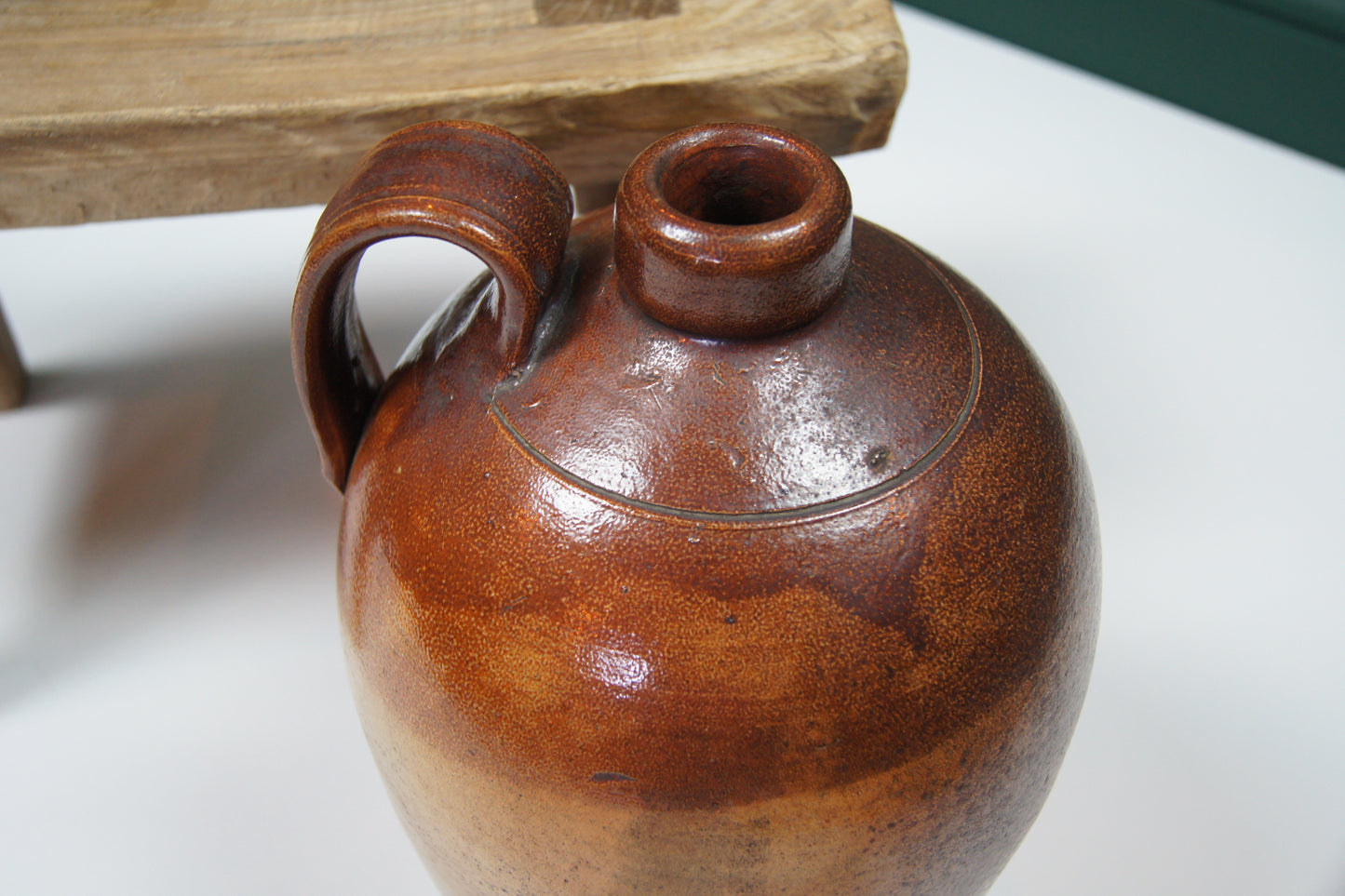 English Stoneware Flagon - Large