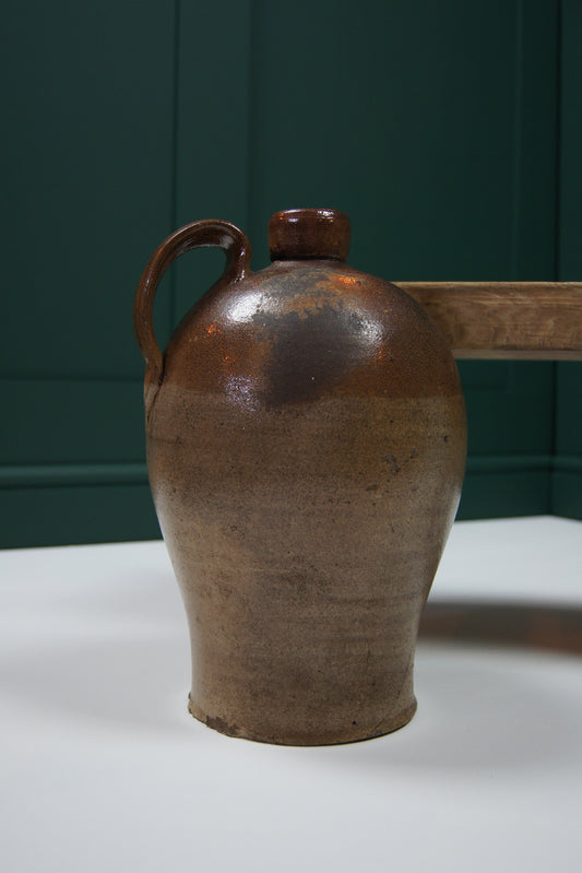 English Stoneware Flagon - Large