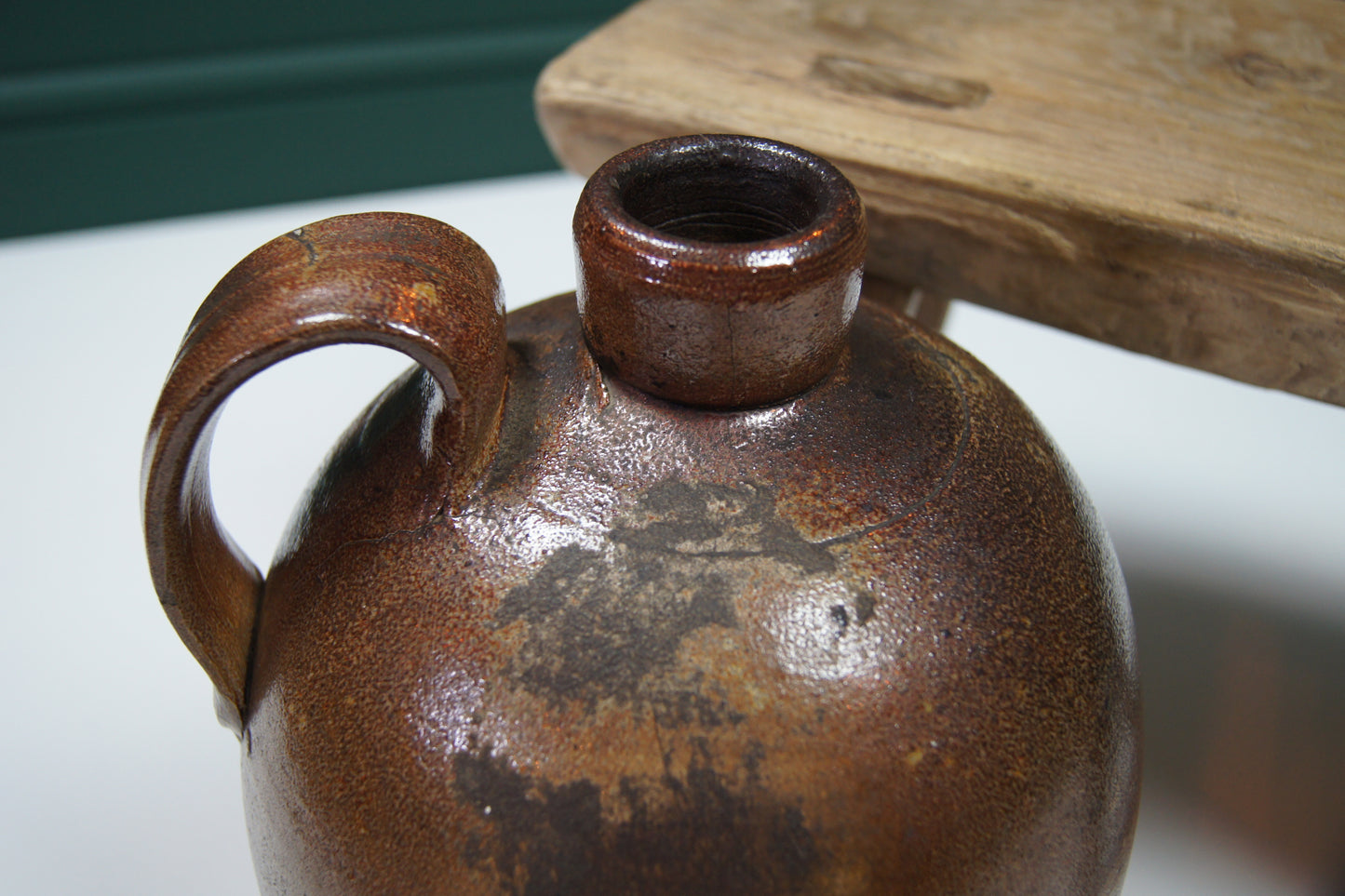 English Stoneware Flagon - Large