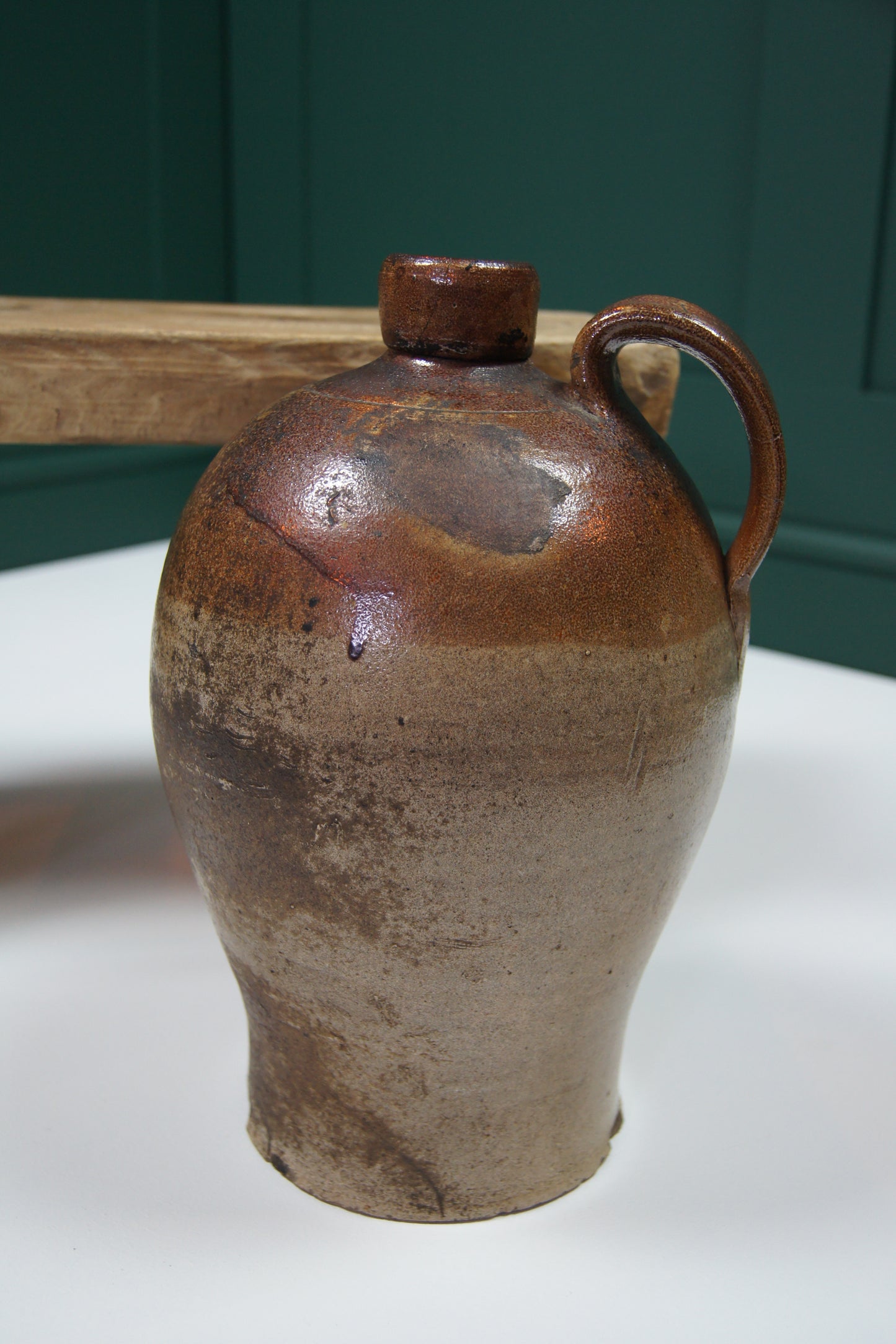 English Stoneware Flagon - Large