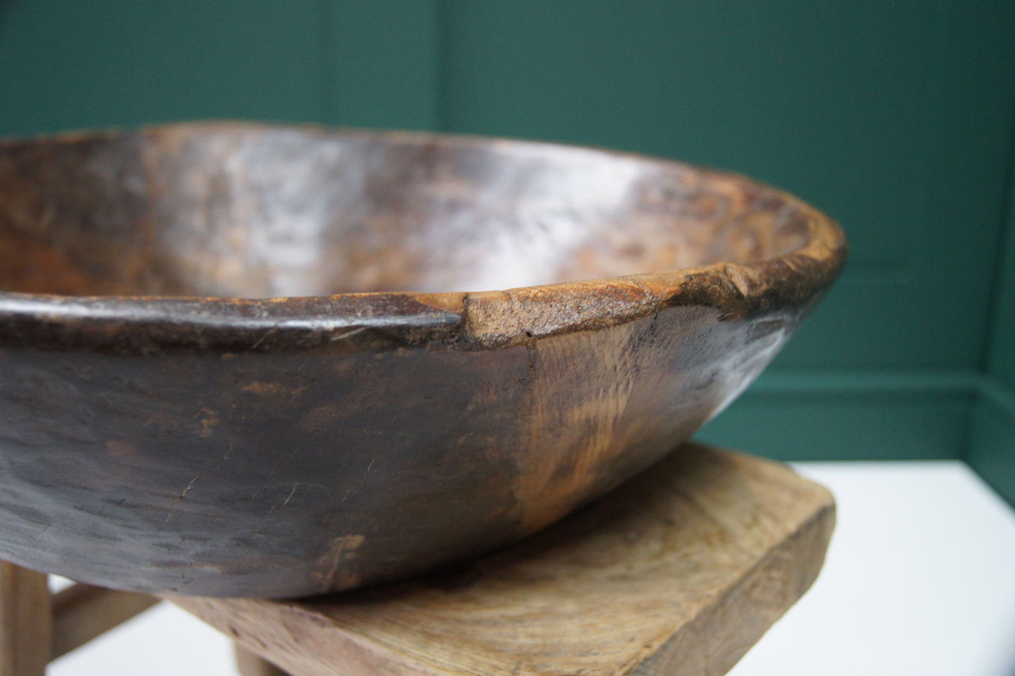 Large Reclaimed Wooden Bowl
