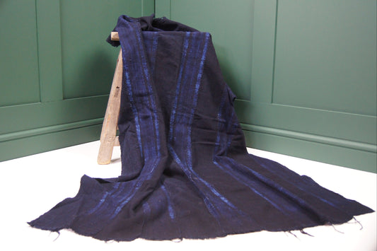 Traditional Vintage Mali Mud Cloth - Dark Blue