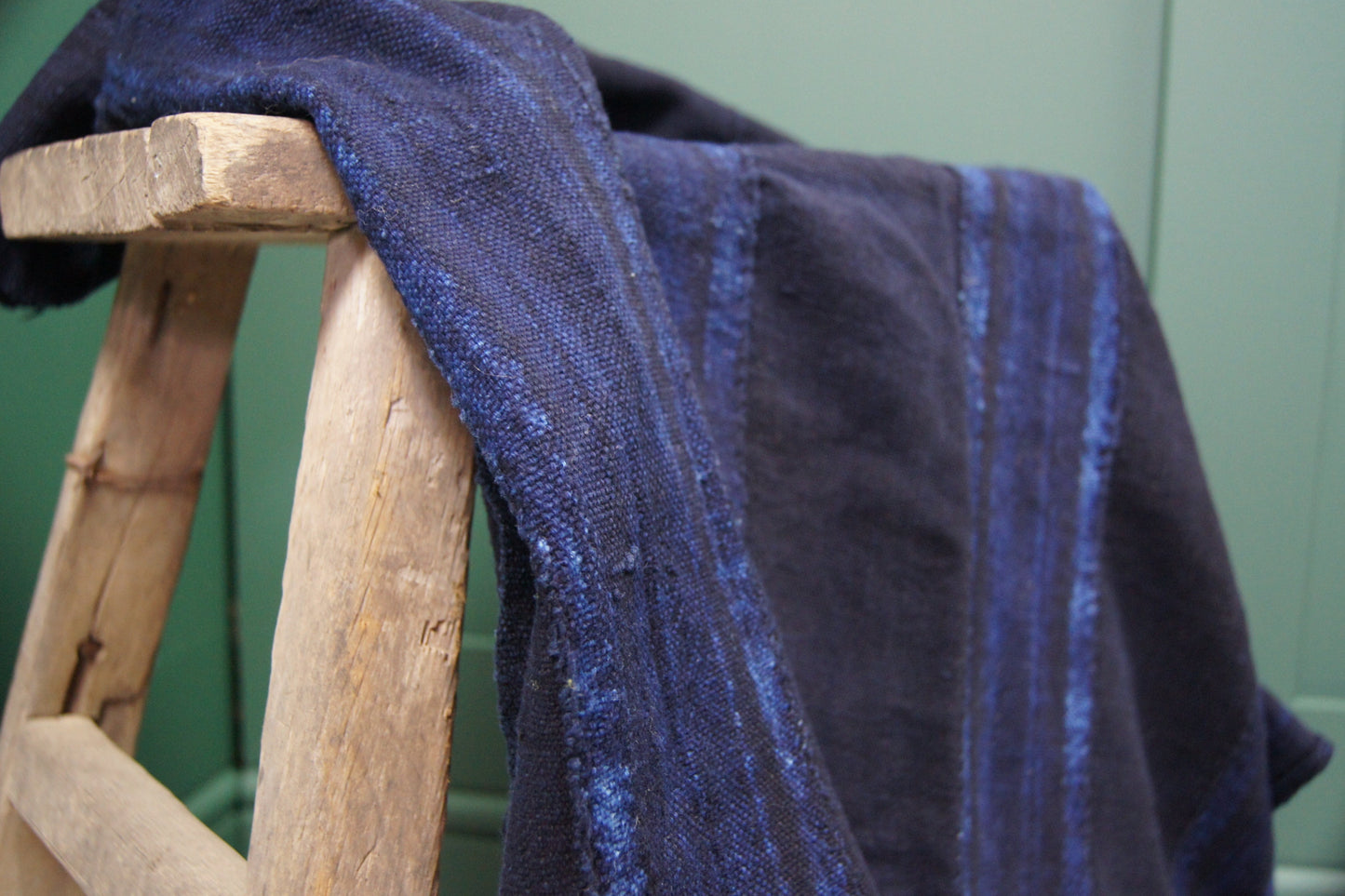 Traditional Vintage Mali Mud Cloth - Dark Blue