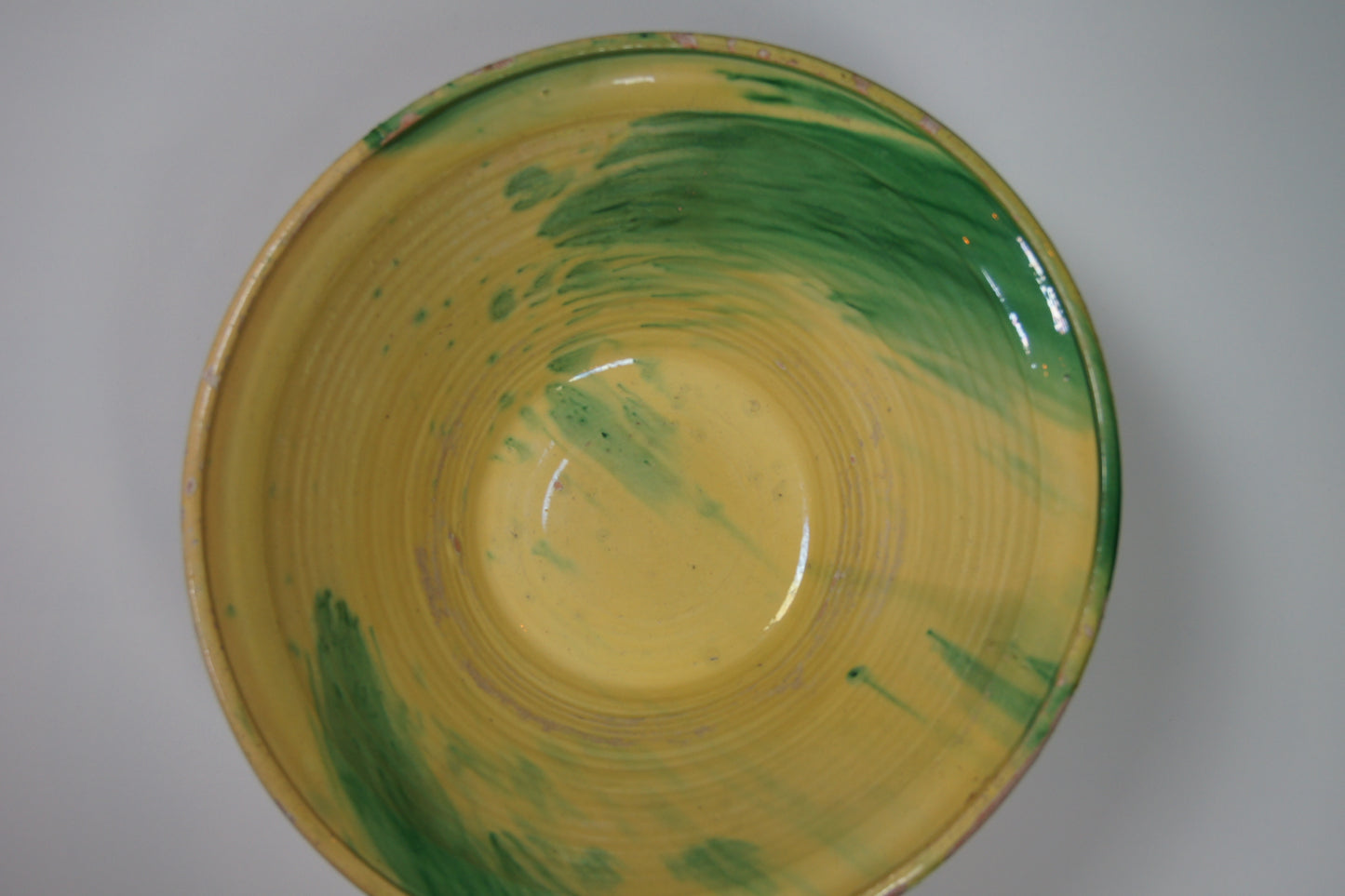 Large Antique Spanish Terracotta Lebrillo Bowl